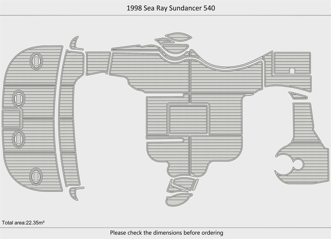 1998 Sea Ray 540 Sundancer