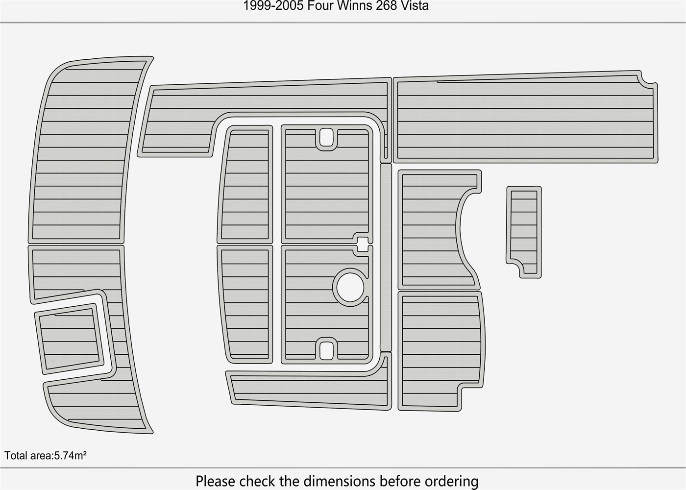 1999-2005 Four Winns 268 Vista