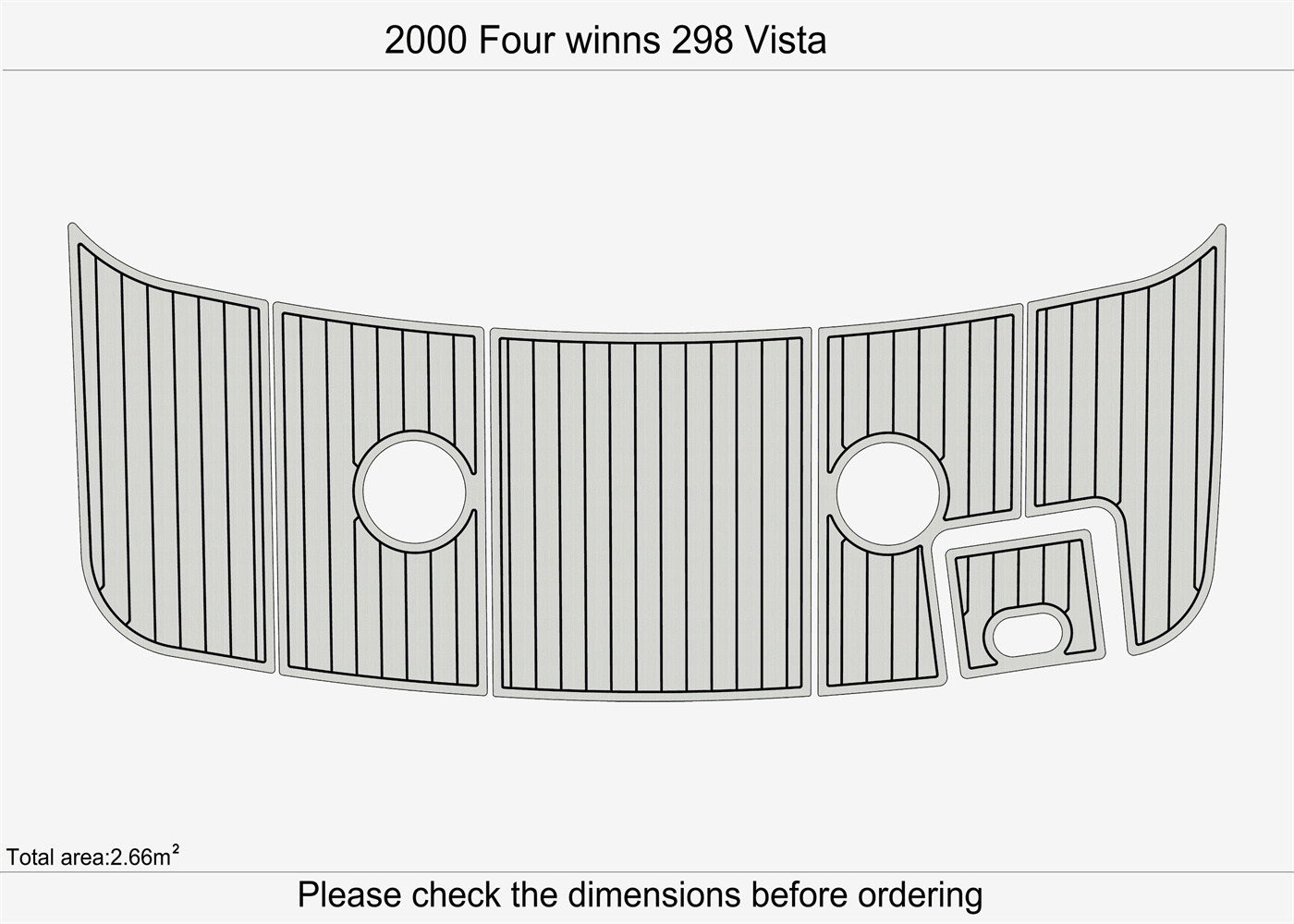 1999-2005 Four Winns 298 Vista