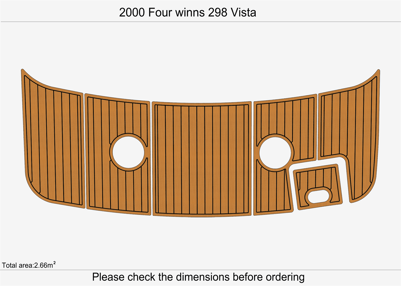 1999-2005 Four Winns 298 Vista