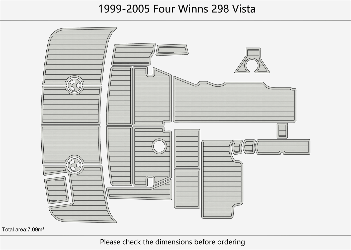 1999-2005 Four Winns 298 Vista