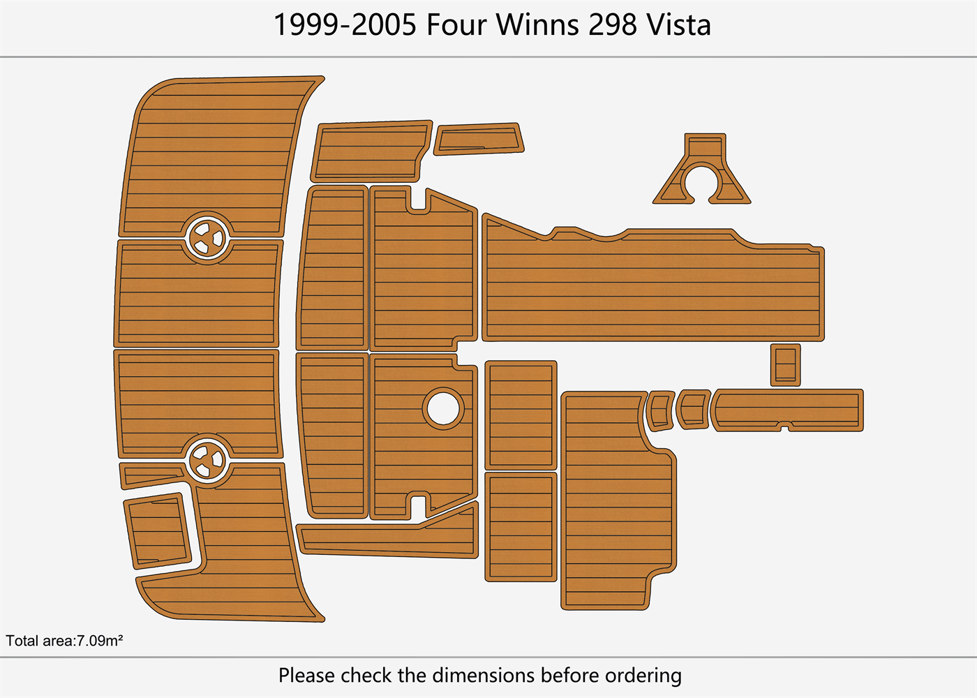 1999-2005 Four Winns 298 Vista