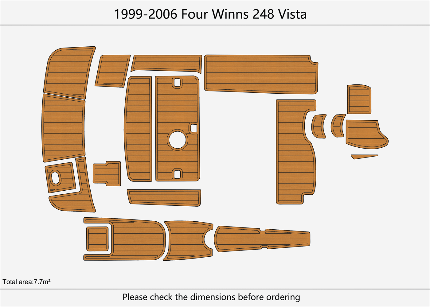1999-2006 Four Winns 248 Vista