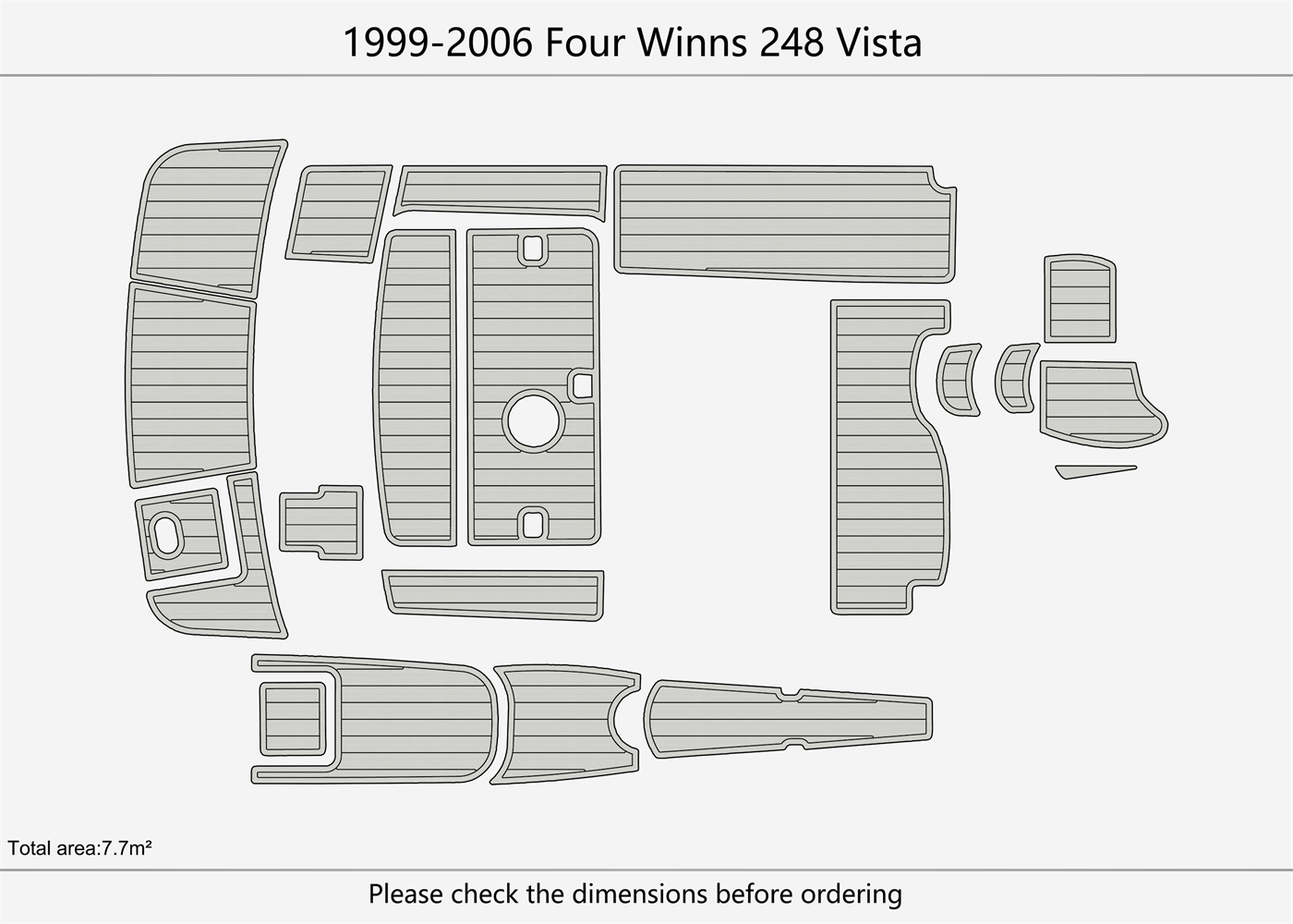 1999-2006 Four Winns 248 Vista