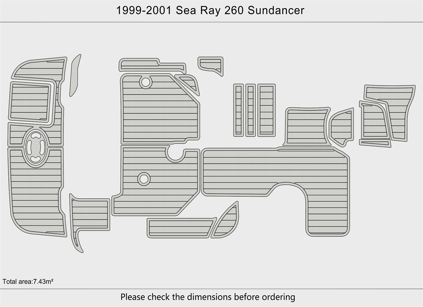 1999-2001 Sea Ray 260 Sundancer