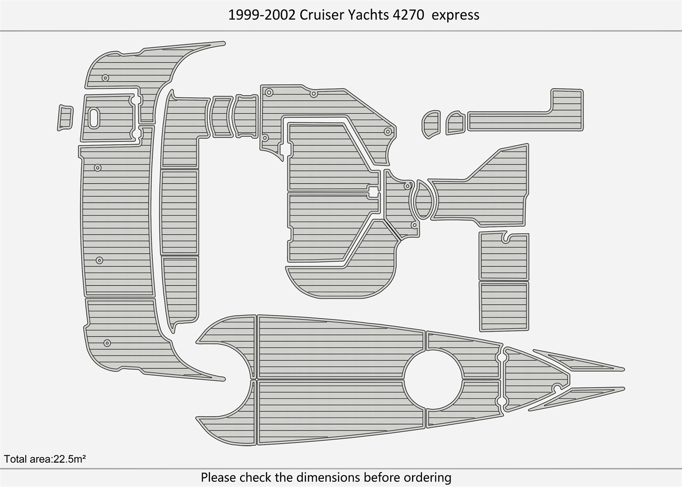 1999-2002 Cruisers Yachts 4270  express