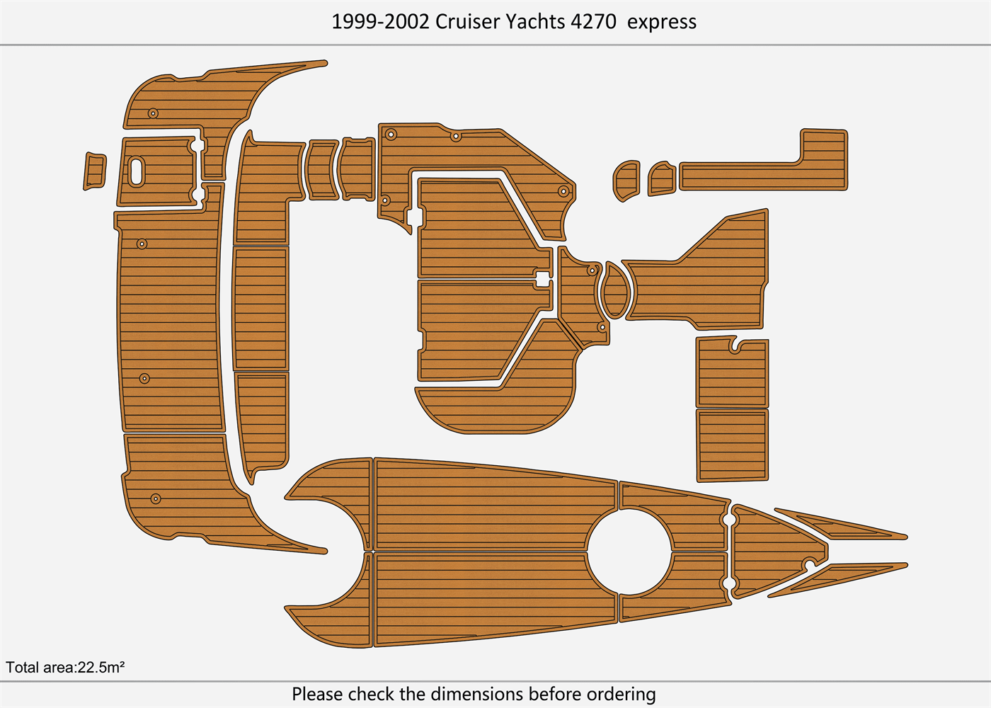 1999-2002 Cruisers Yachts 4270  express