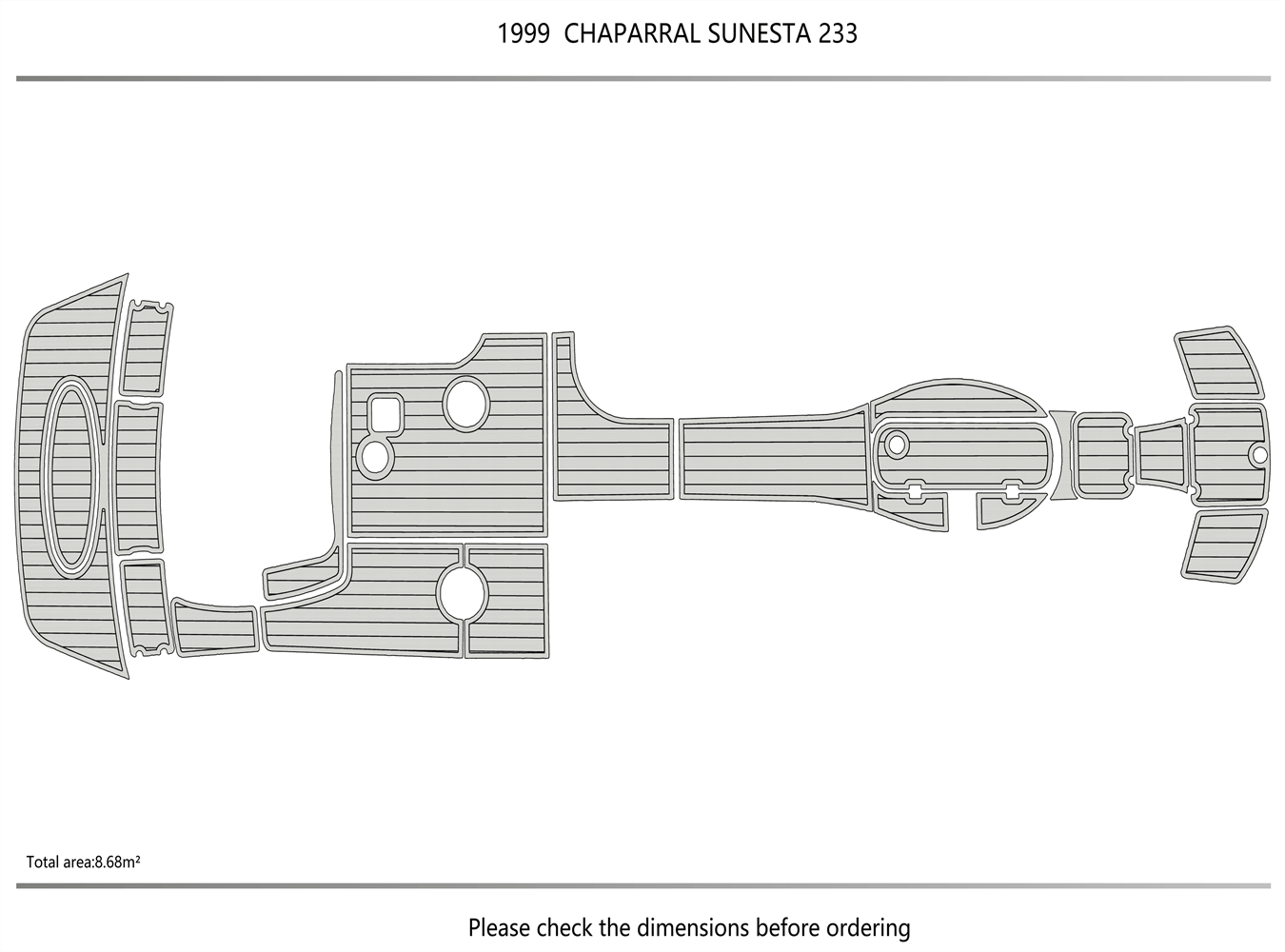1999-2003 Chaparral 233 Sunesta DB