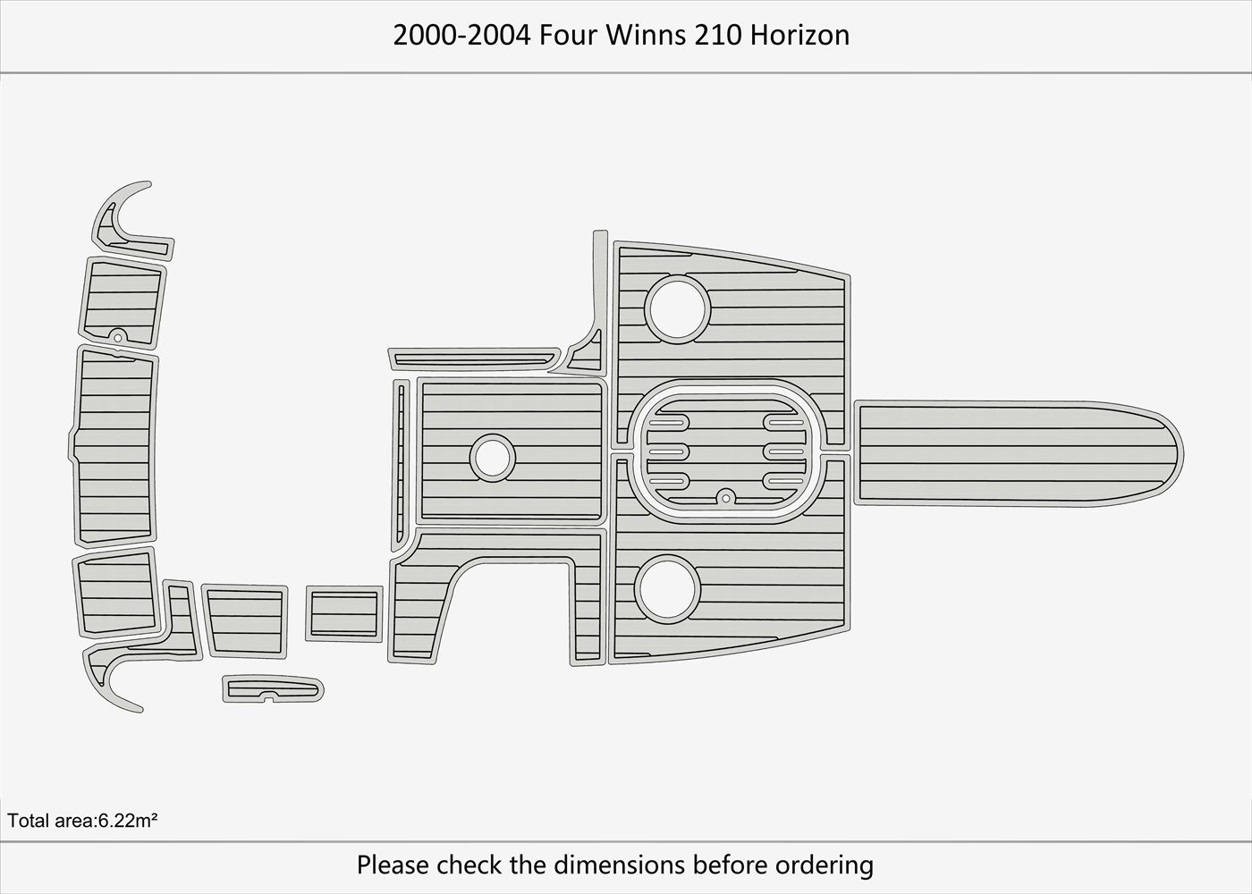 2000-2004 Four Winns 210 Horizon