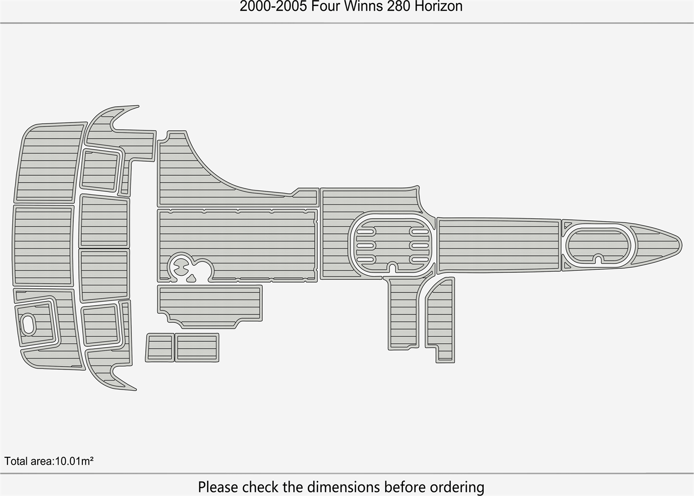 2000-2005 Four Winns 280 Horizon