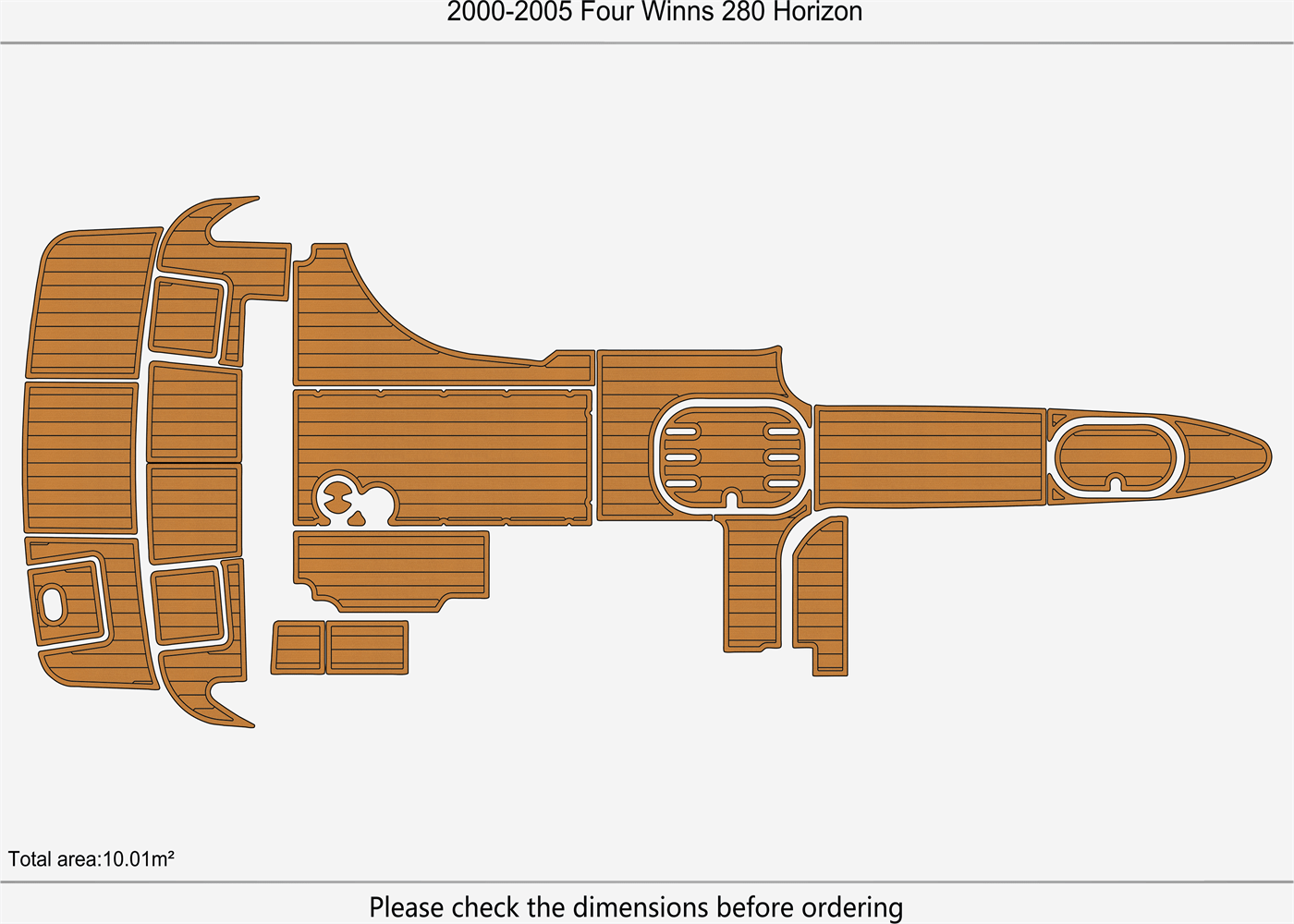 2000-2005 Four Winns 280 Horizon