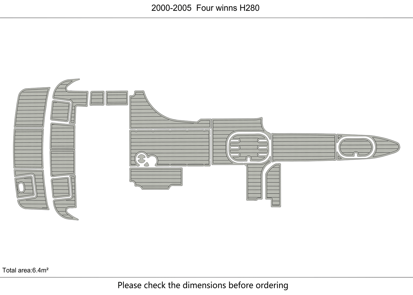 2000-2005  Four winns H280