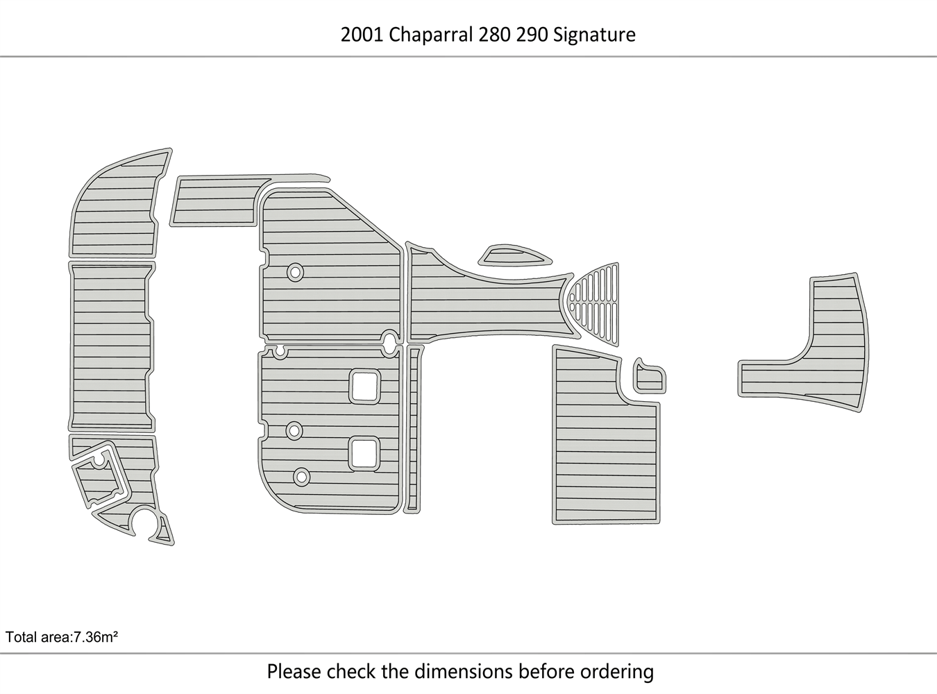2001 Chaparral 280 290 Signature