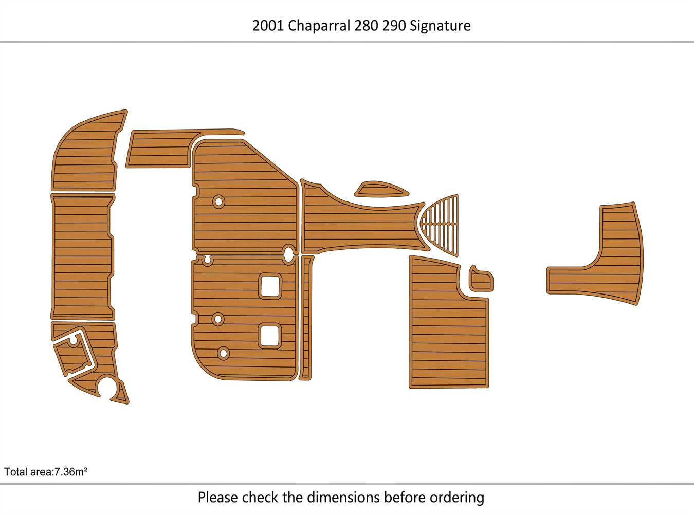 2001 Chaparral 280 290 Signature