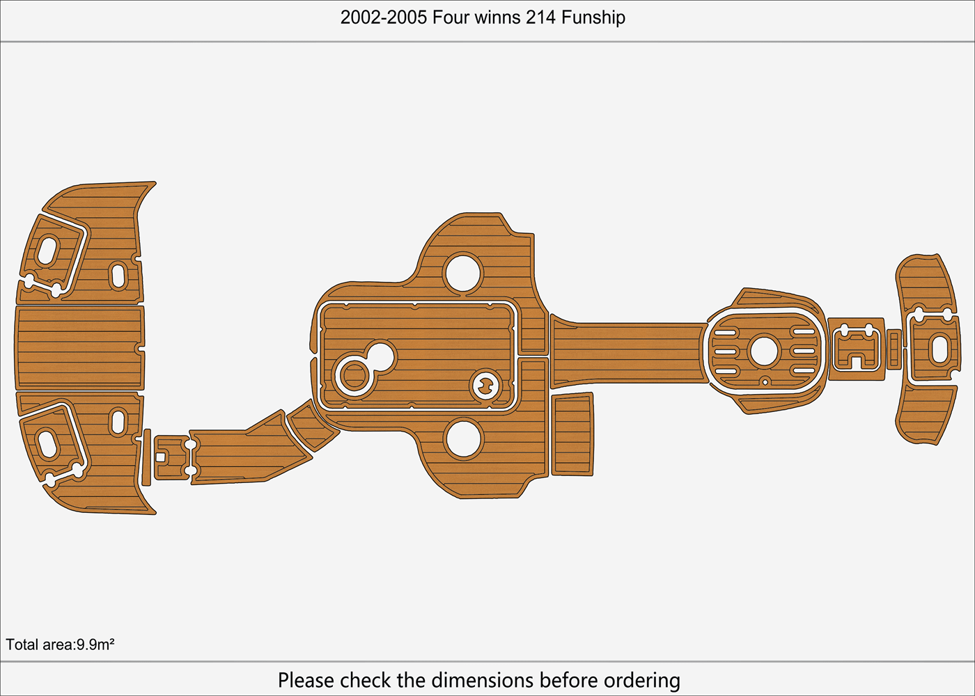 2002-2005 Four winns 214 Funship