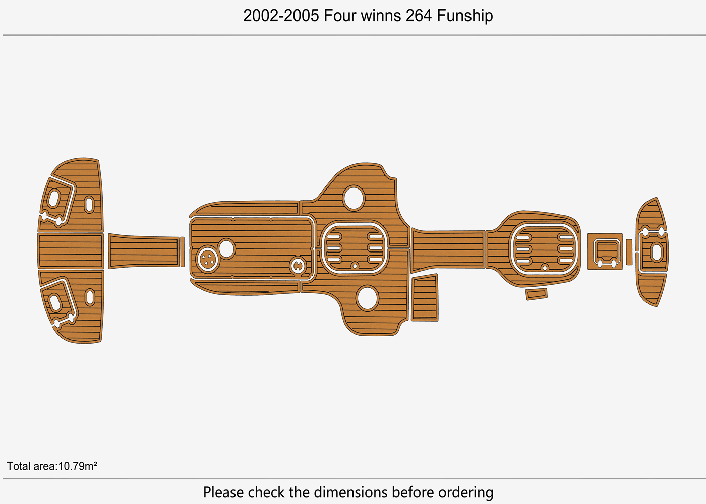 2002-2005 Four Winns 264 Funship