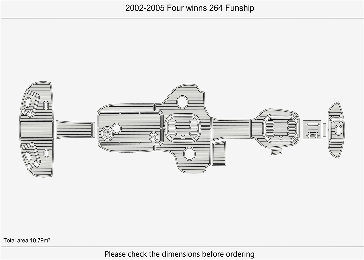 2002-2005 Four Winns 264 Funship