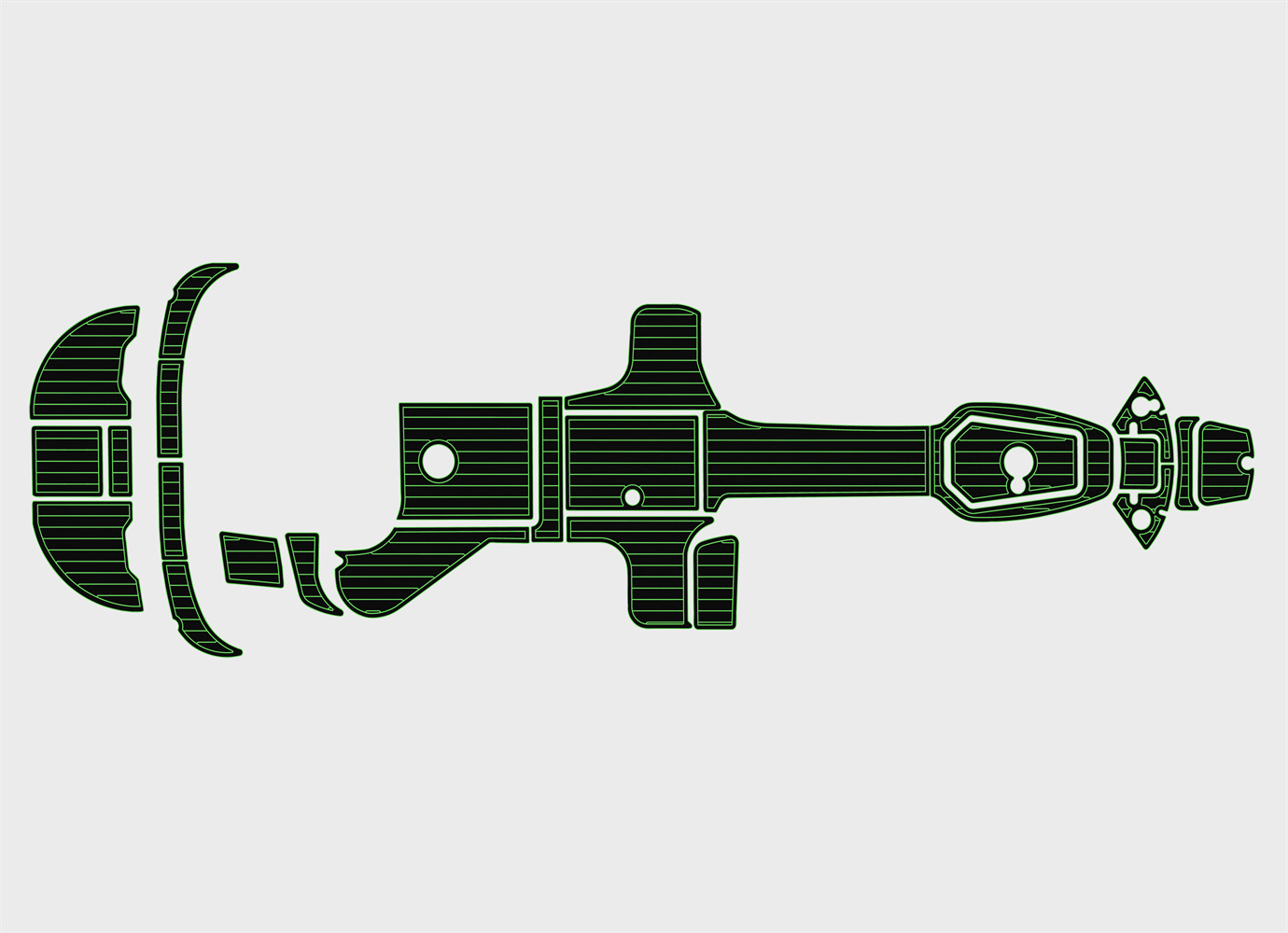 2002-2008 SEA RAY 240 sundeck Swim Cockpit