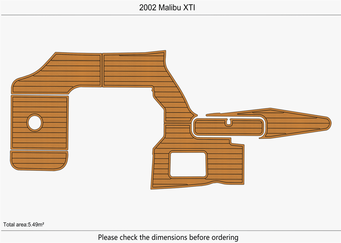 2002 Malibu XTI  Boat Flooring
