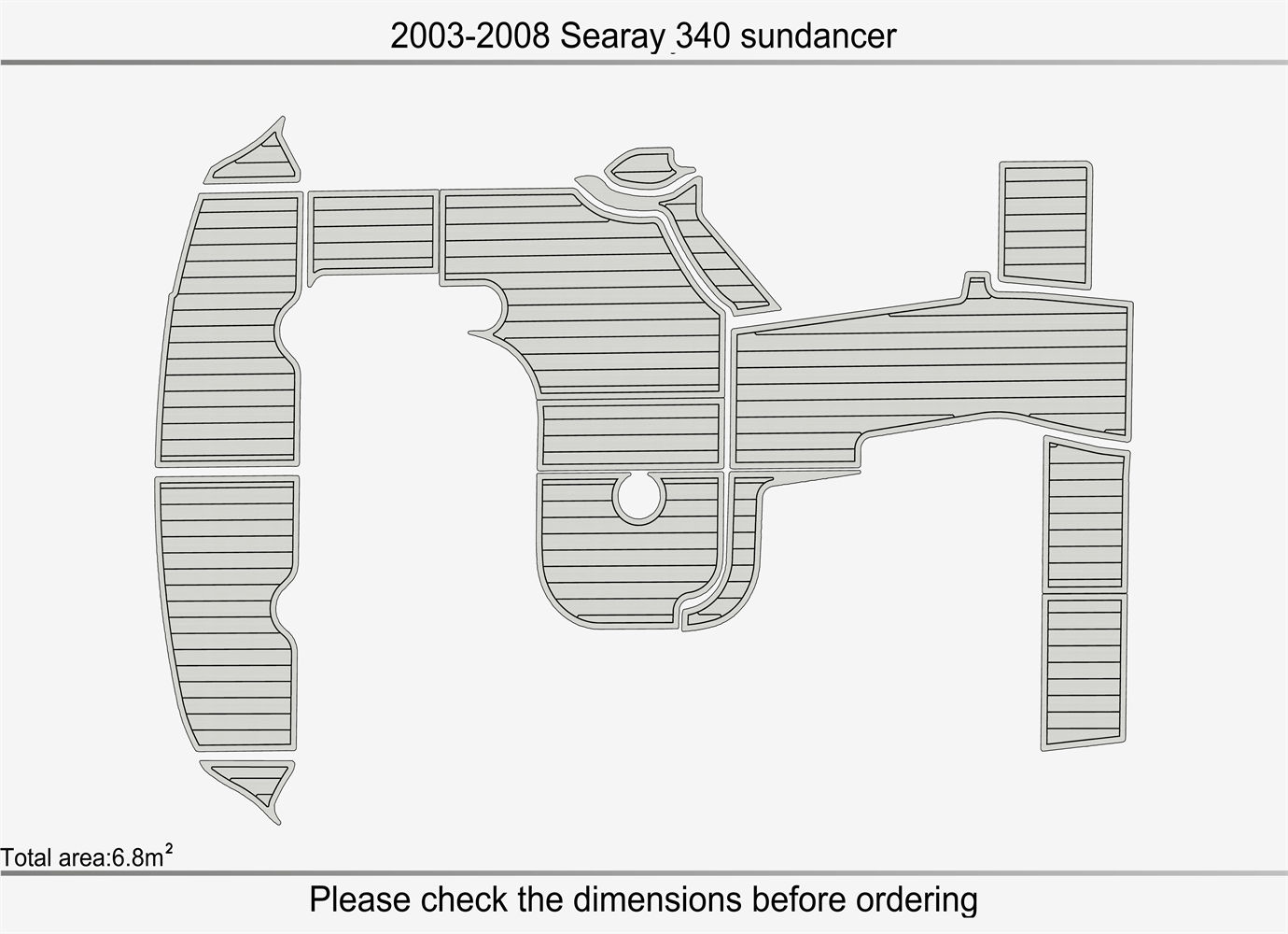 2003-2008 sea ray 340 sundancer