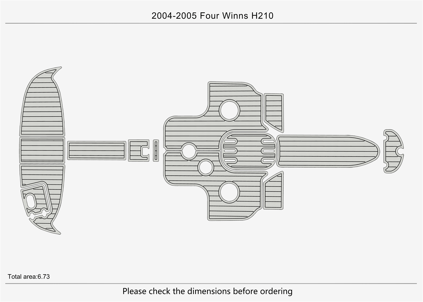2004-2005 Four Winns H210