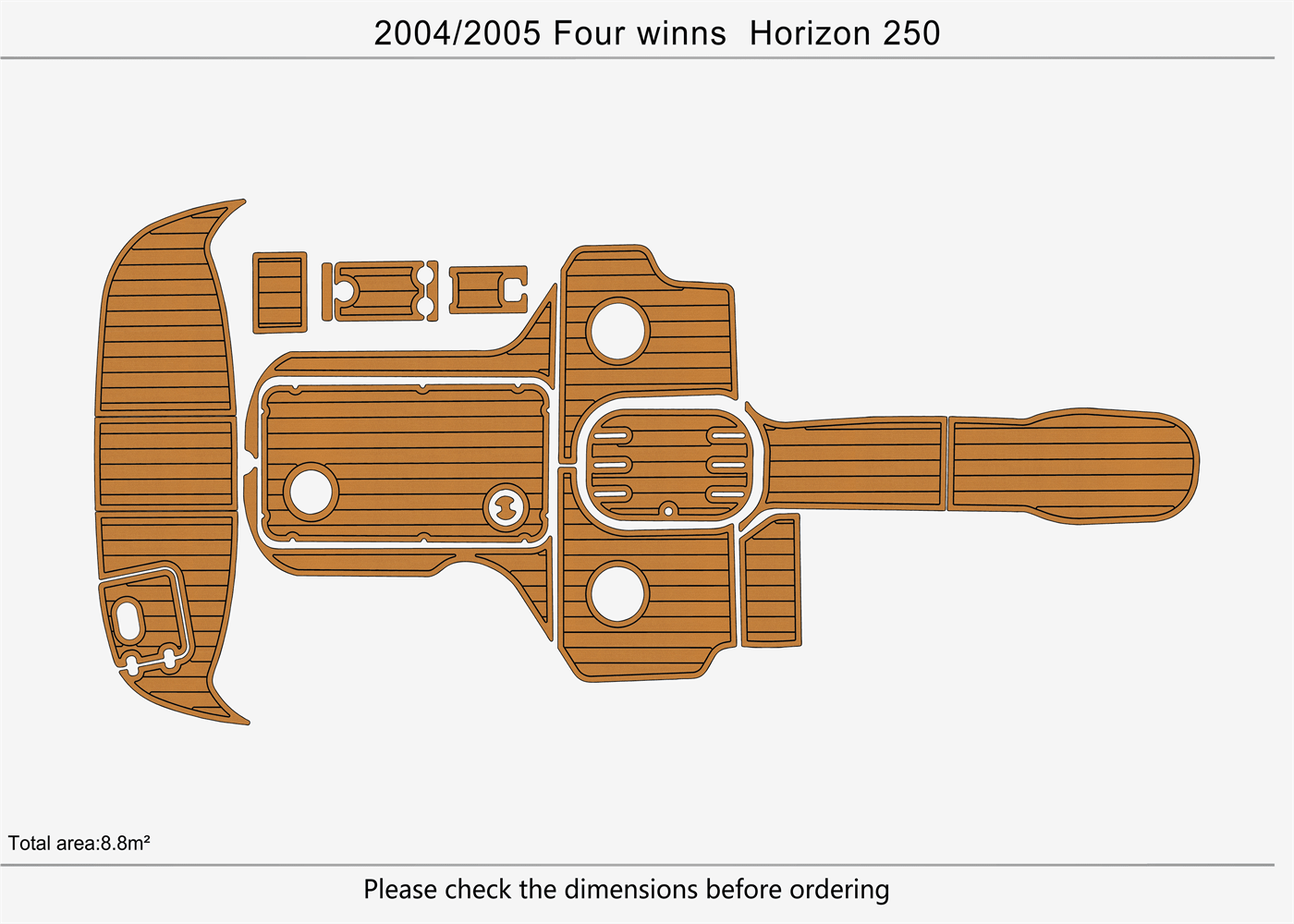 2004-2005 Four Winns 250