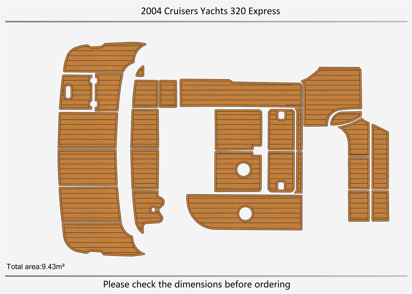 2004-2006 Cruisers Yachts 320 Express