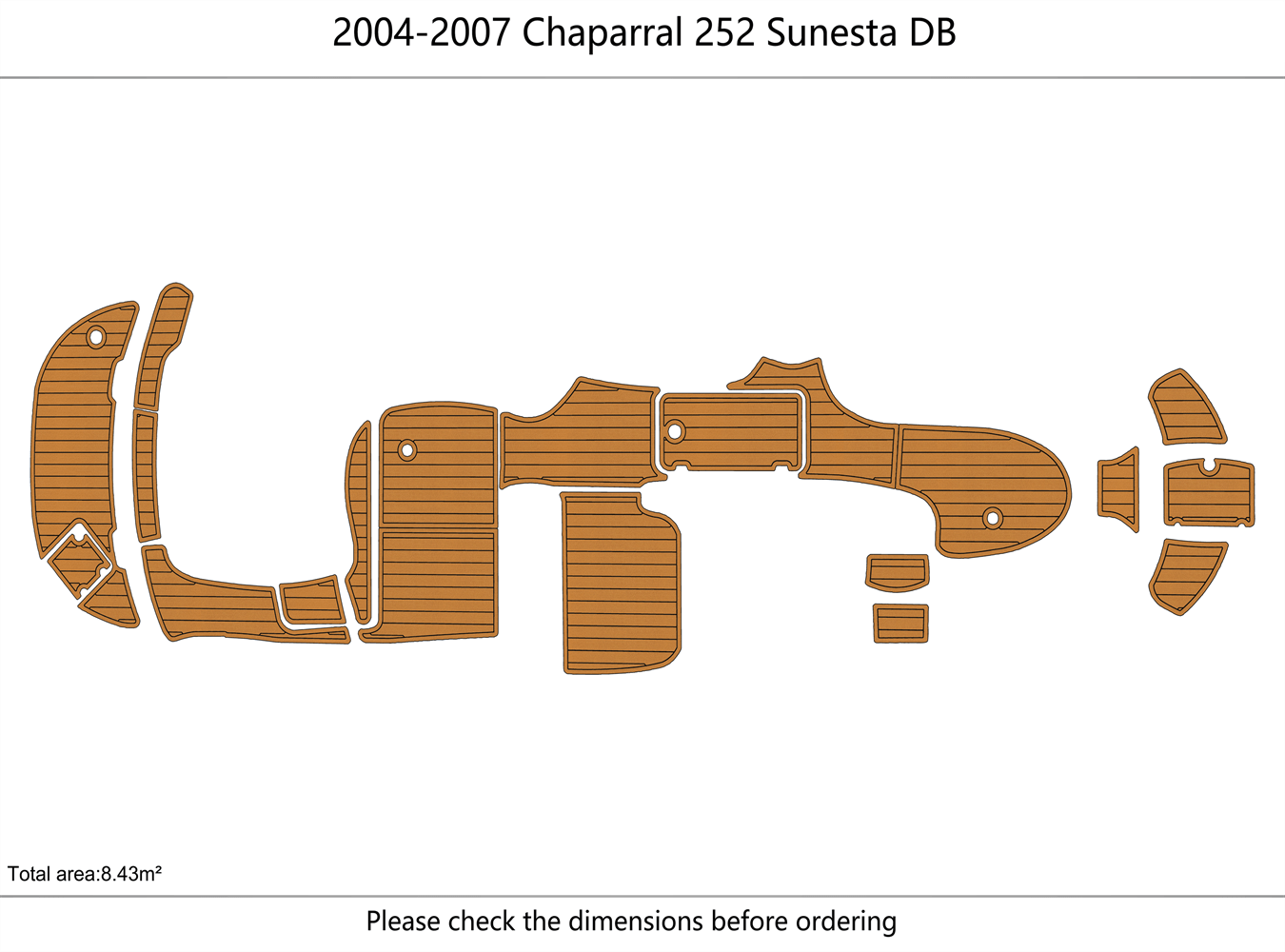 2004-2007 Chaparral 252 Sunesta DB