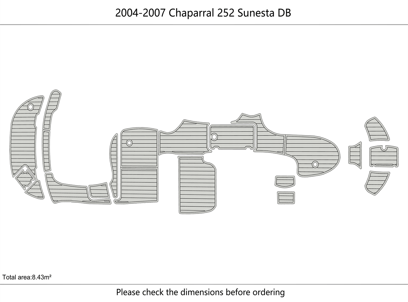 2004-2007 Chaparral 252 Sunesta DB