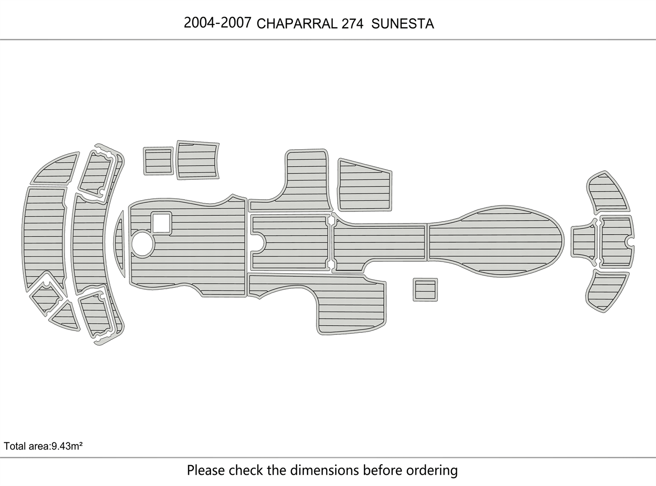 2004-2007 Chaparral 274 Sunesta