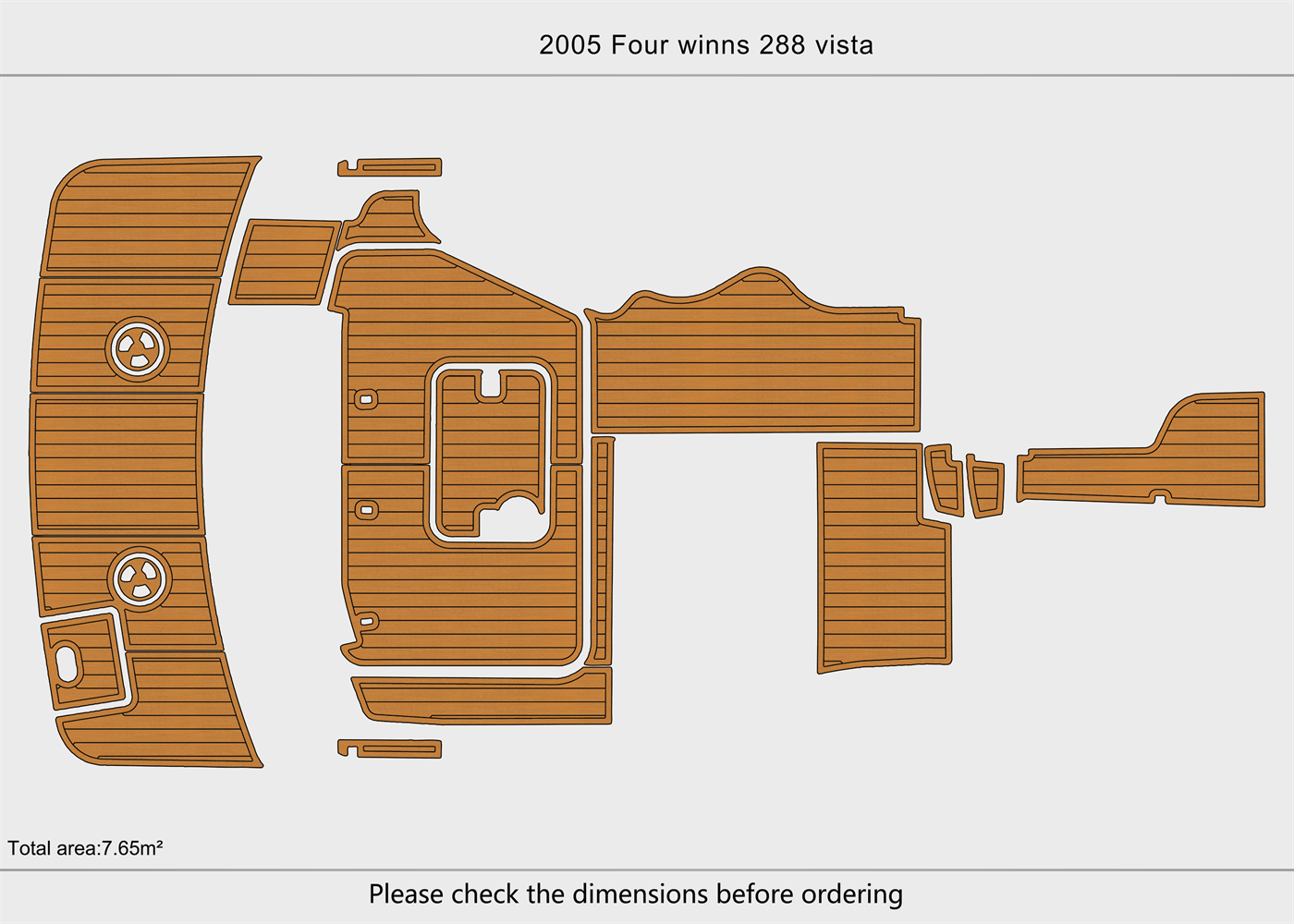 2004-2007 Four winns 288 Vista