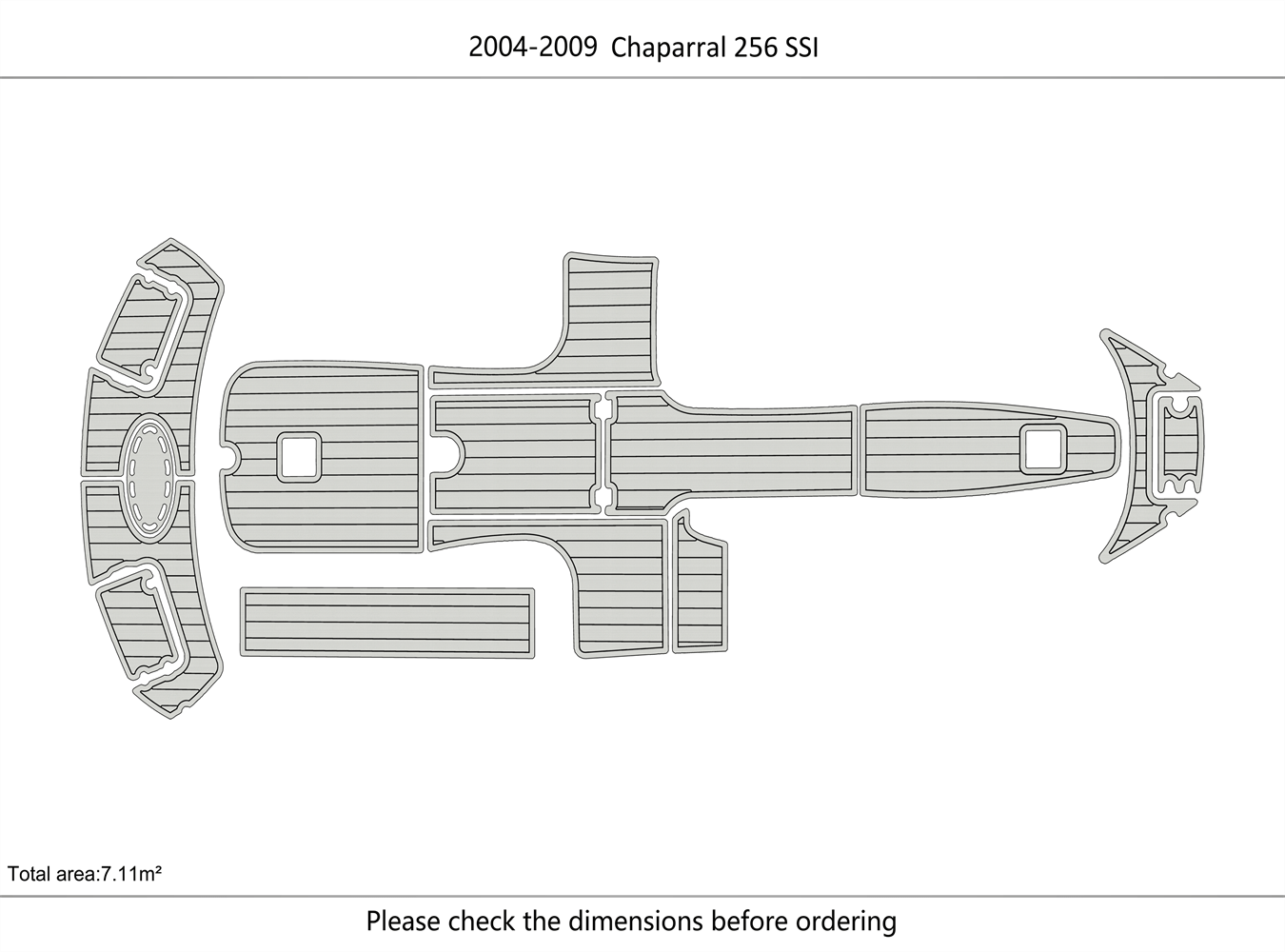 2004-2009 Chaparral 256 SSI