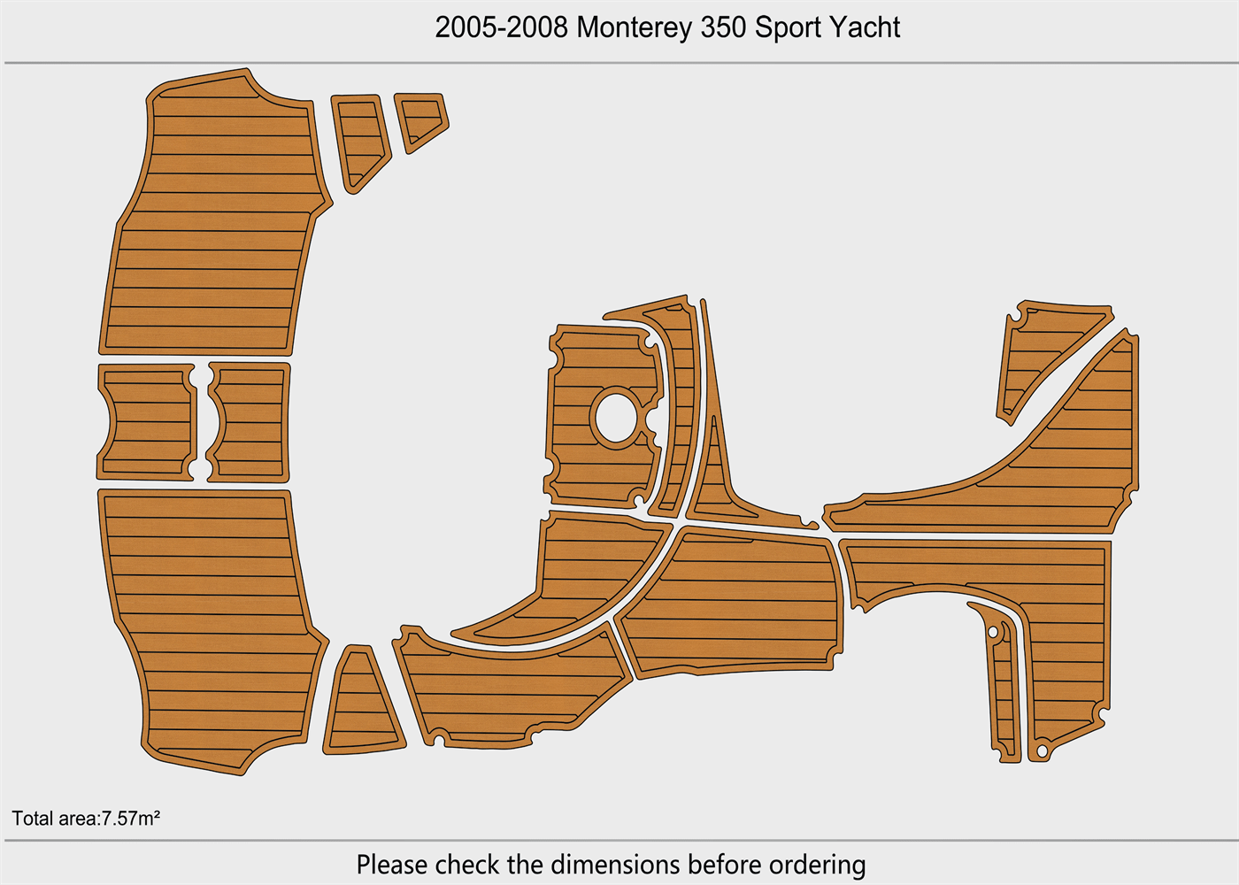 2005-2008 Monterey 350 Sport Yacht