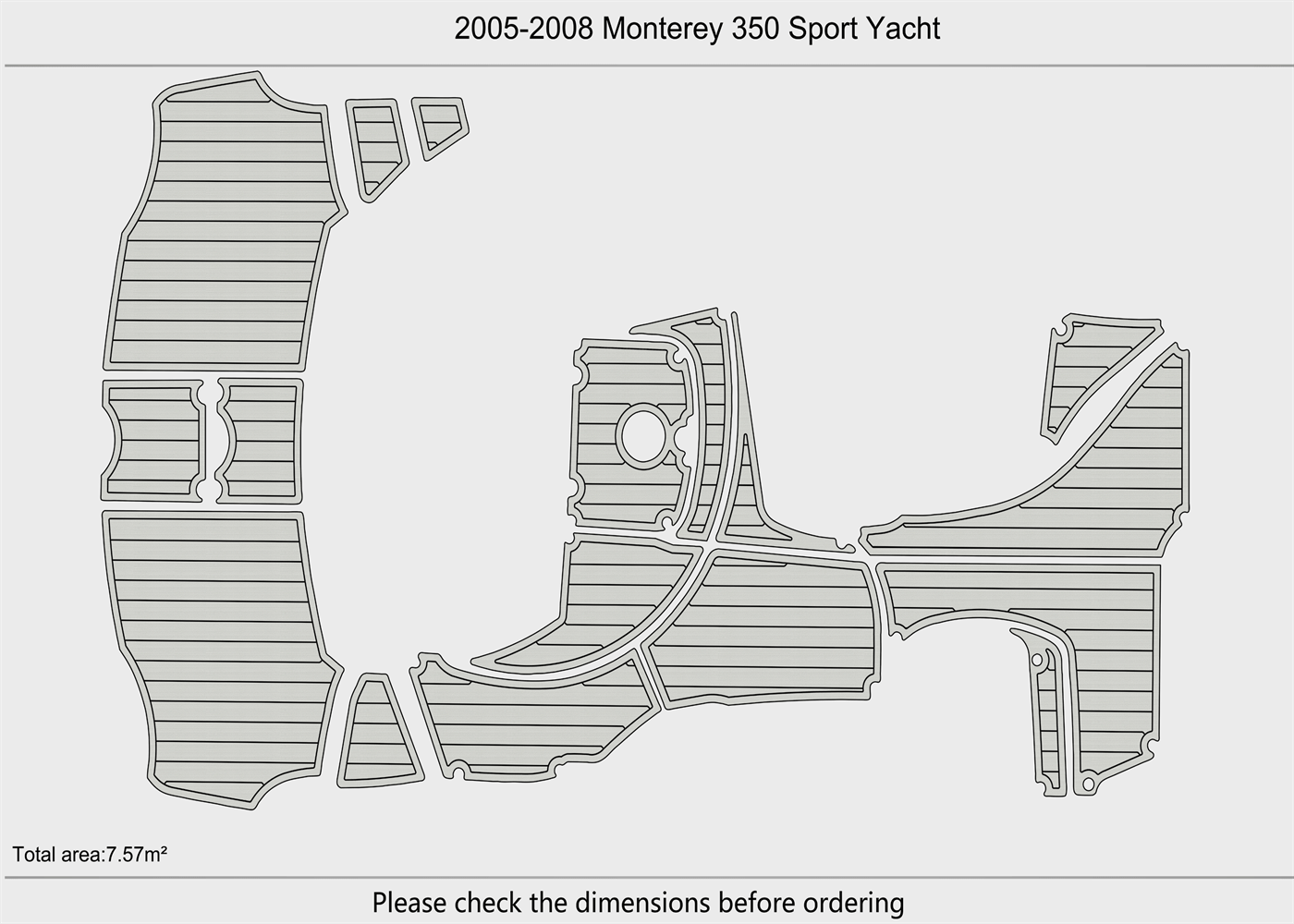 2005-2008 Monterey 350 Sport Yacht