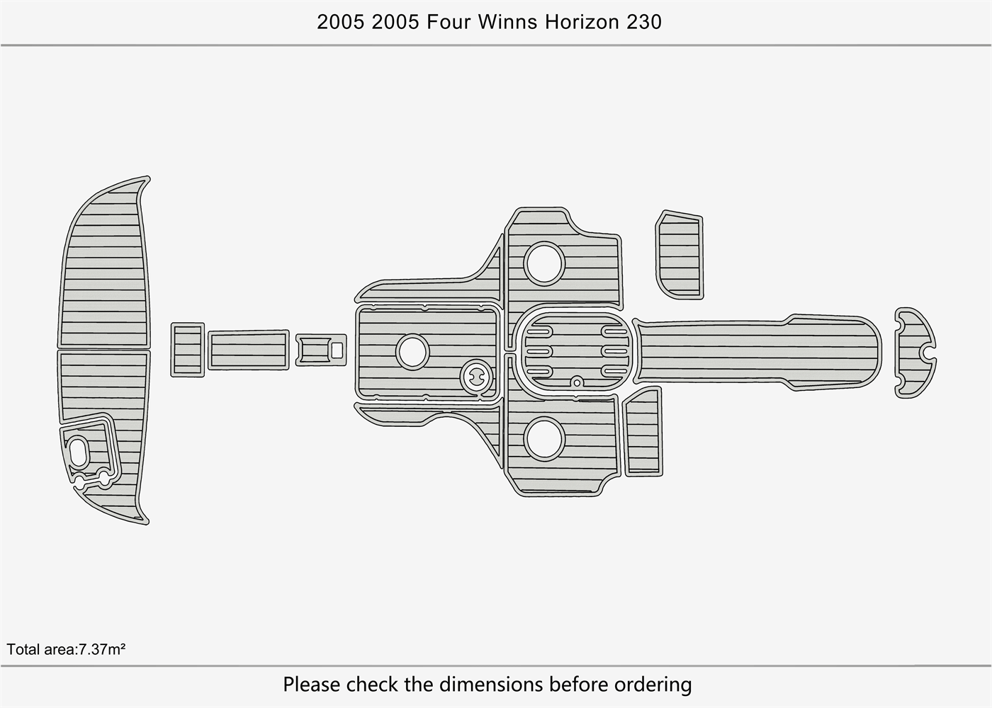 2005 Four Winns Horizon 230