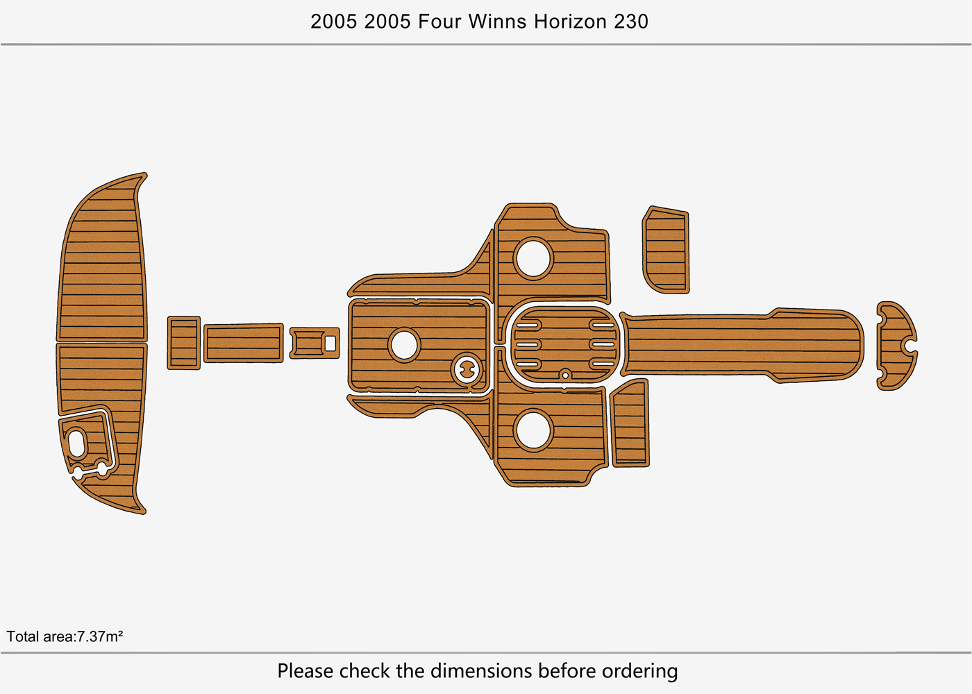 2005 Four Winns Horizon 230