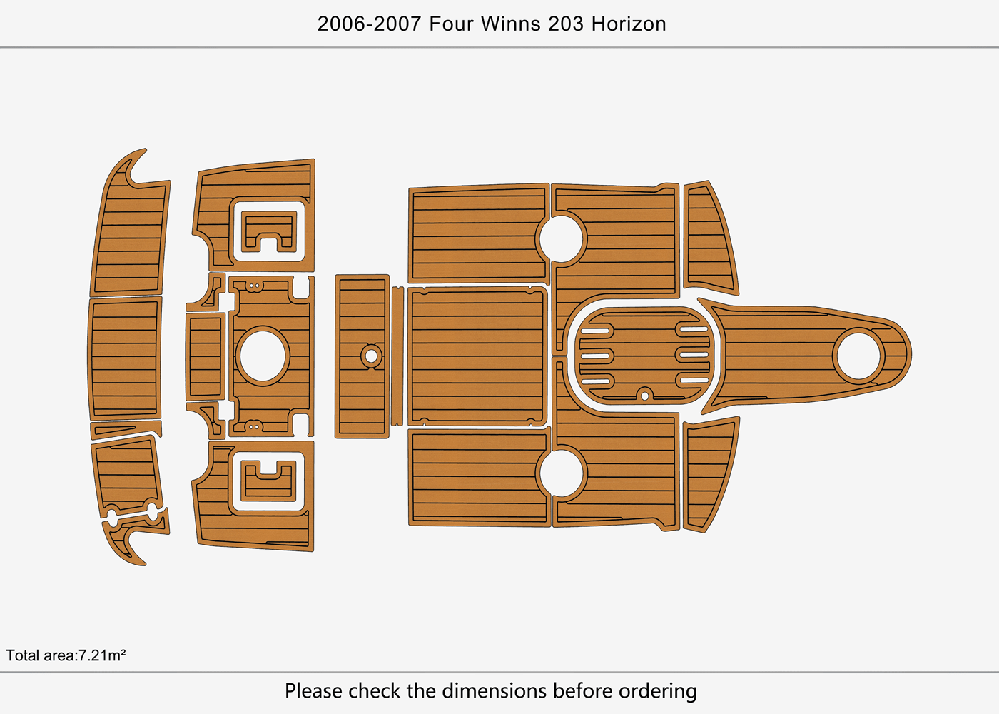 2006-2007 Four Winns 203 Horizon