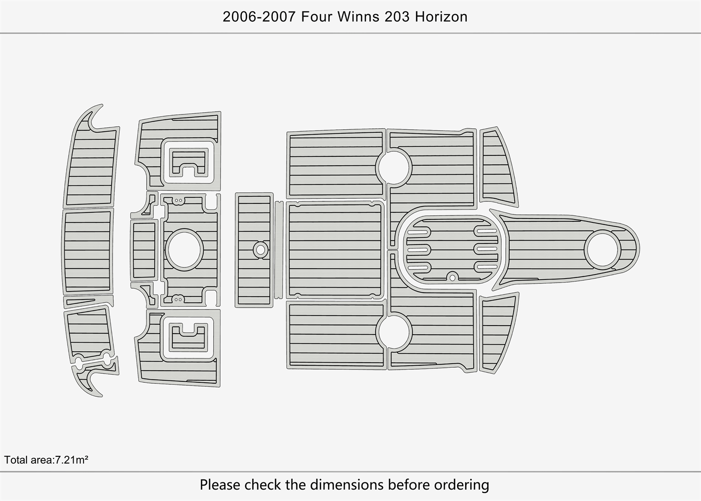 2006-2007 Four Winns 203 Horizon