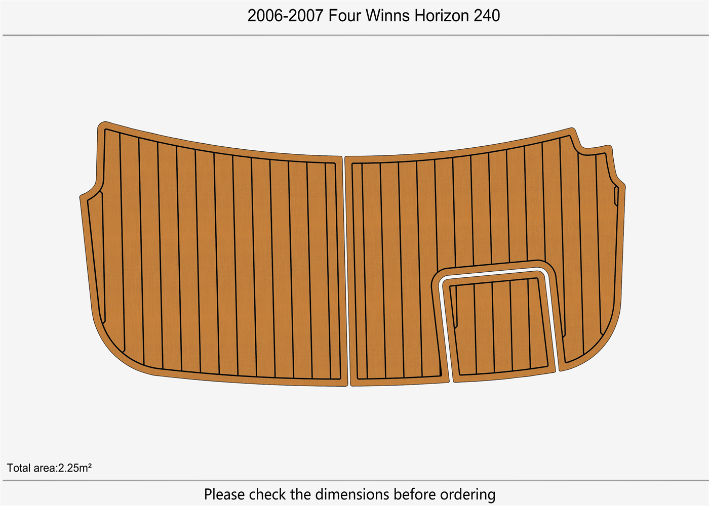 2006-2007 Four Winns 240 Horizon