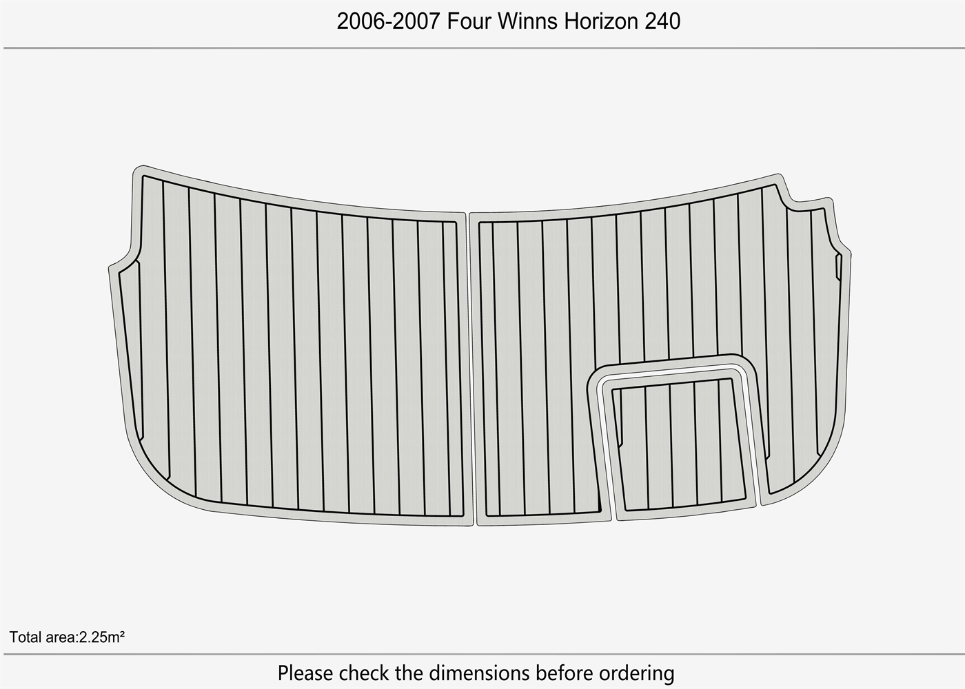 2006-2007 Four Winns 240 Horizon