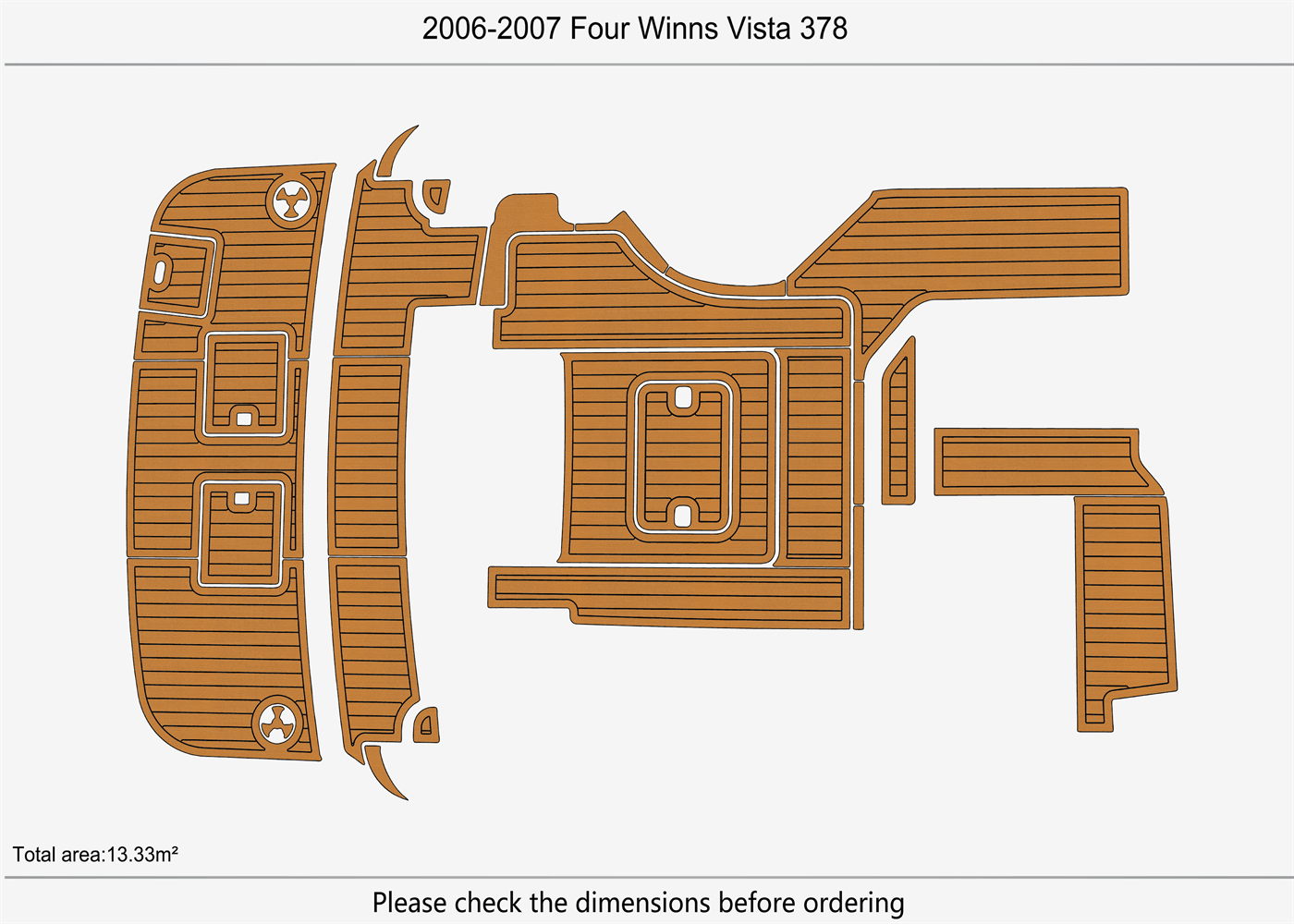 2006-2007 Four Winns 378 Vista