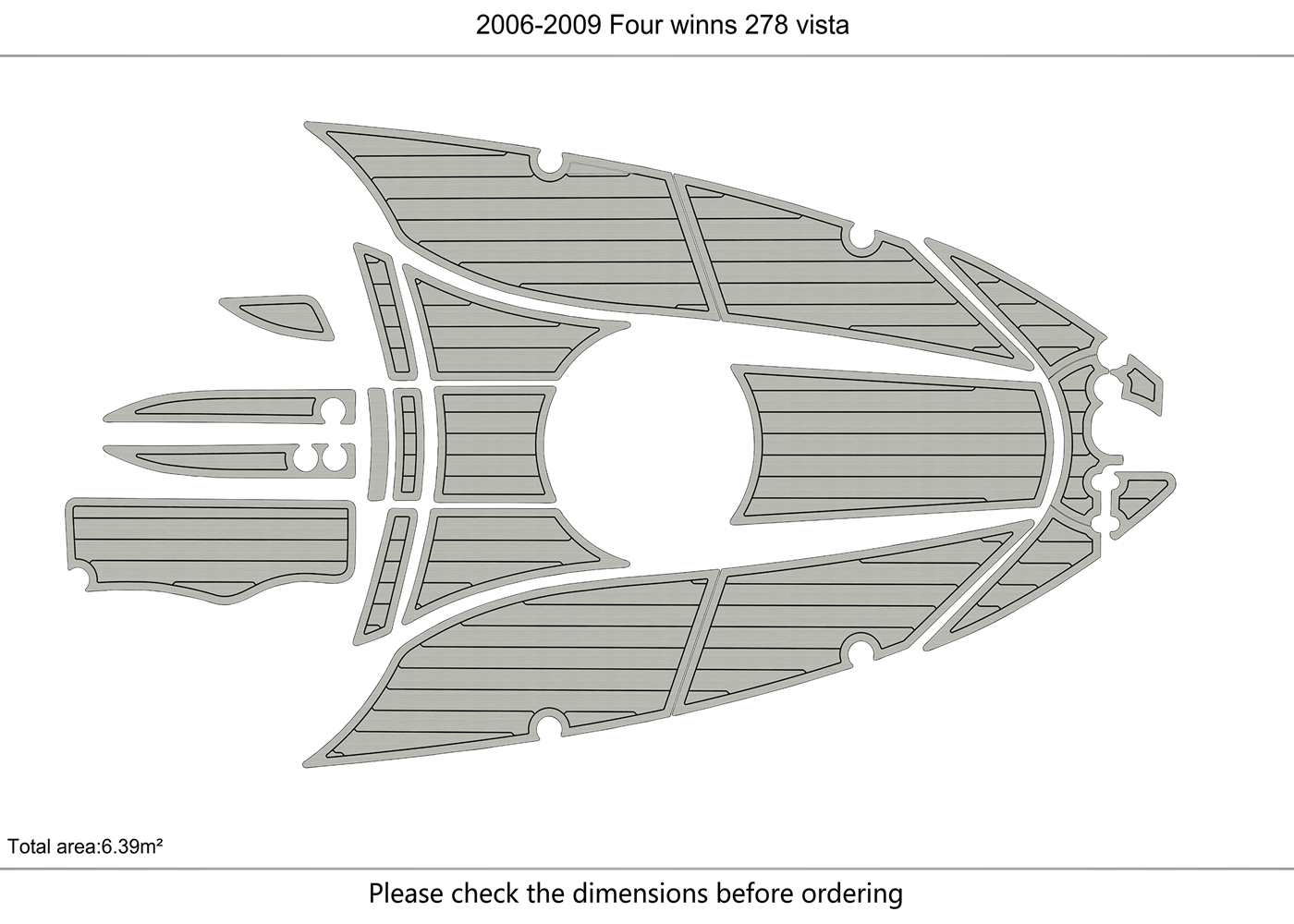 2006-2009 Four winns 278 vista