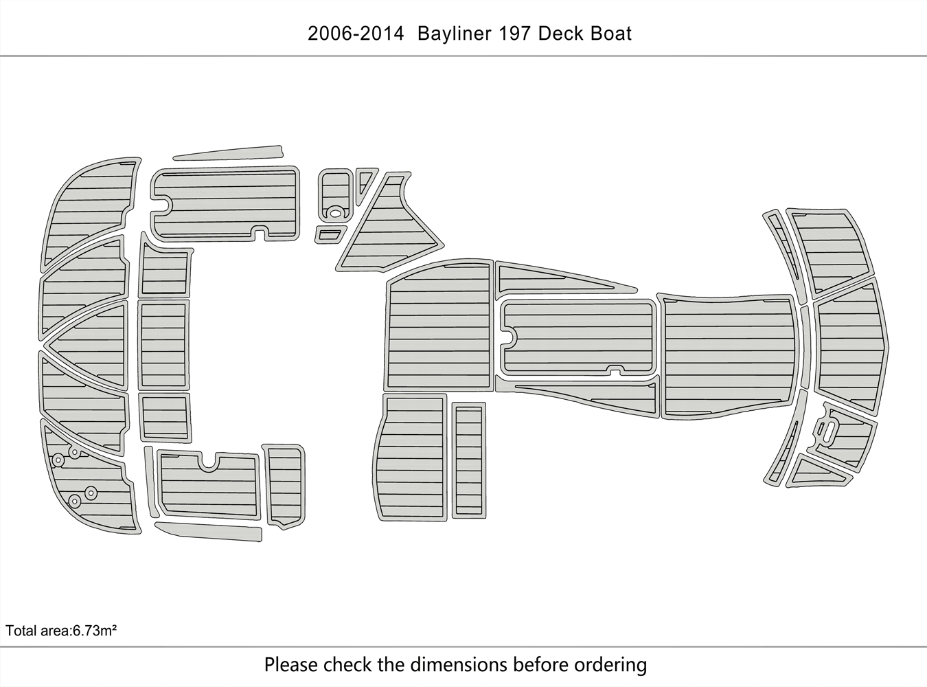 2006-2014 Bayliner 197 Deck Boat
