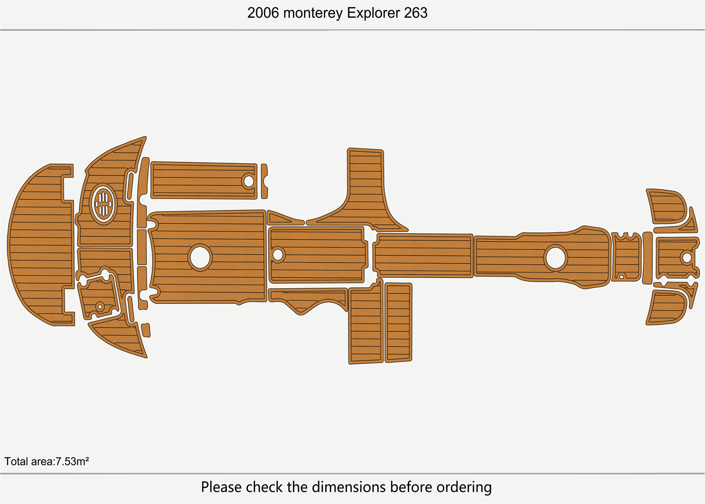 2006 MONTEREY 263 EXPLORER