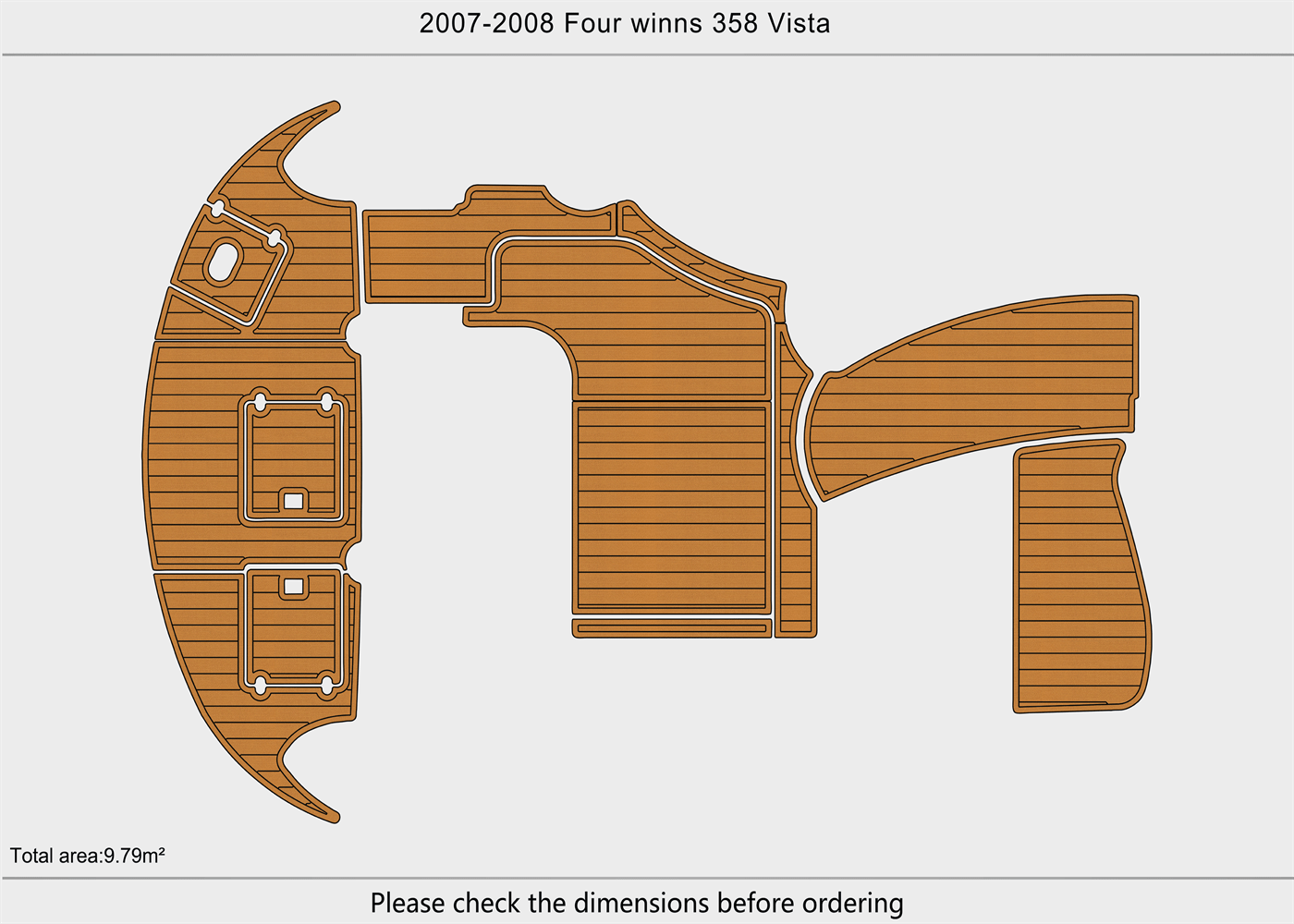 2007-2008 Four winns 358 Vista