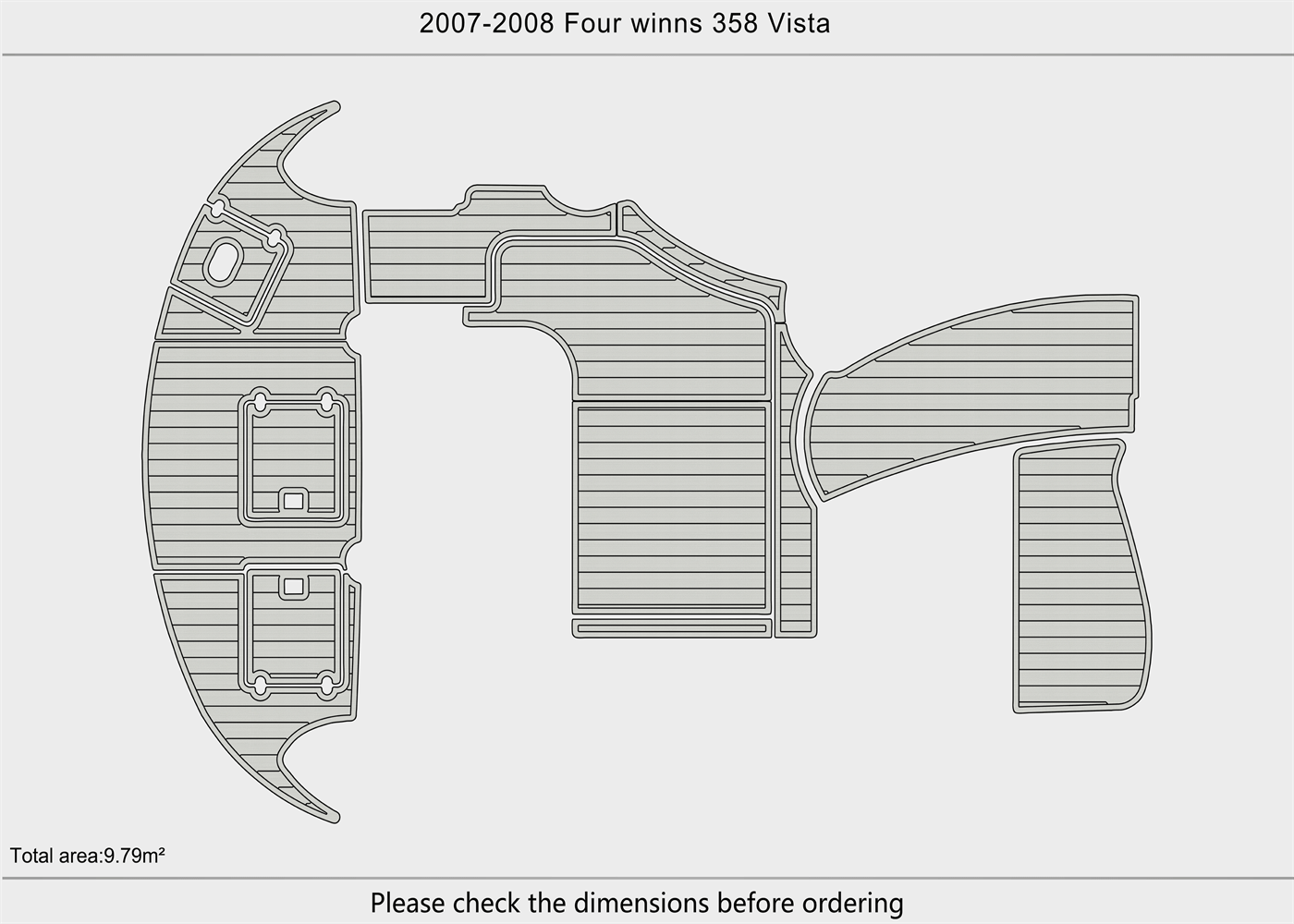 2007-2008 Four winns 358 Vista