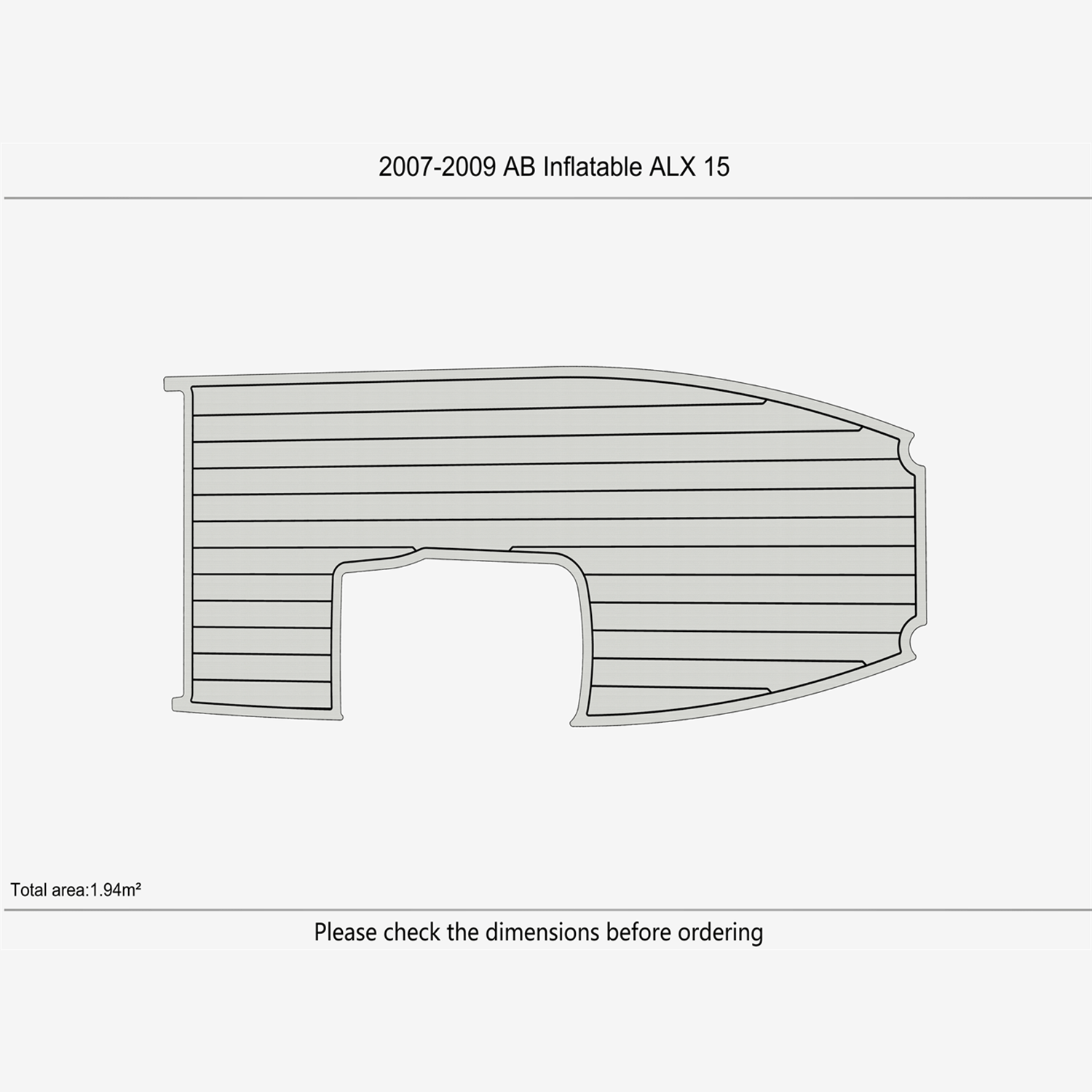 2007-2009 AB Inflatable ALX 15