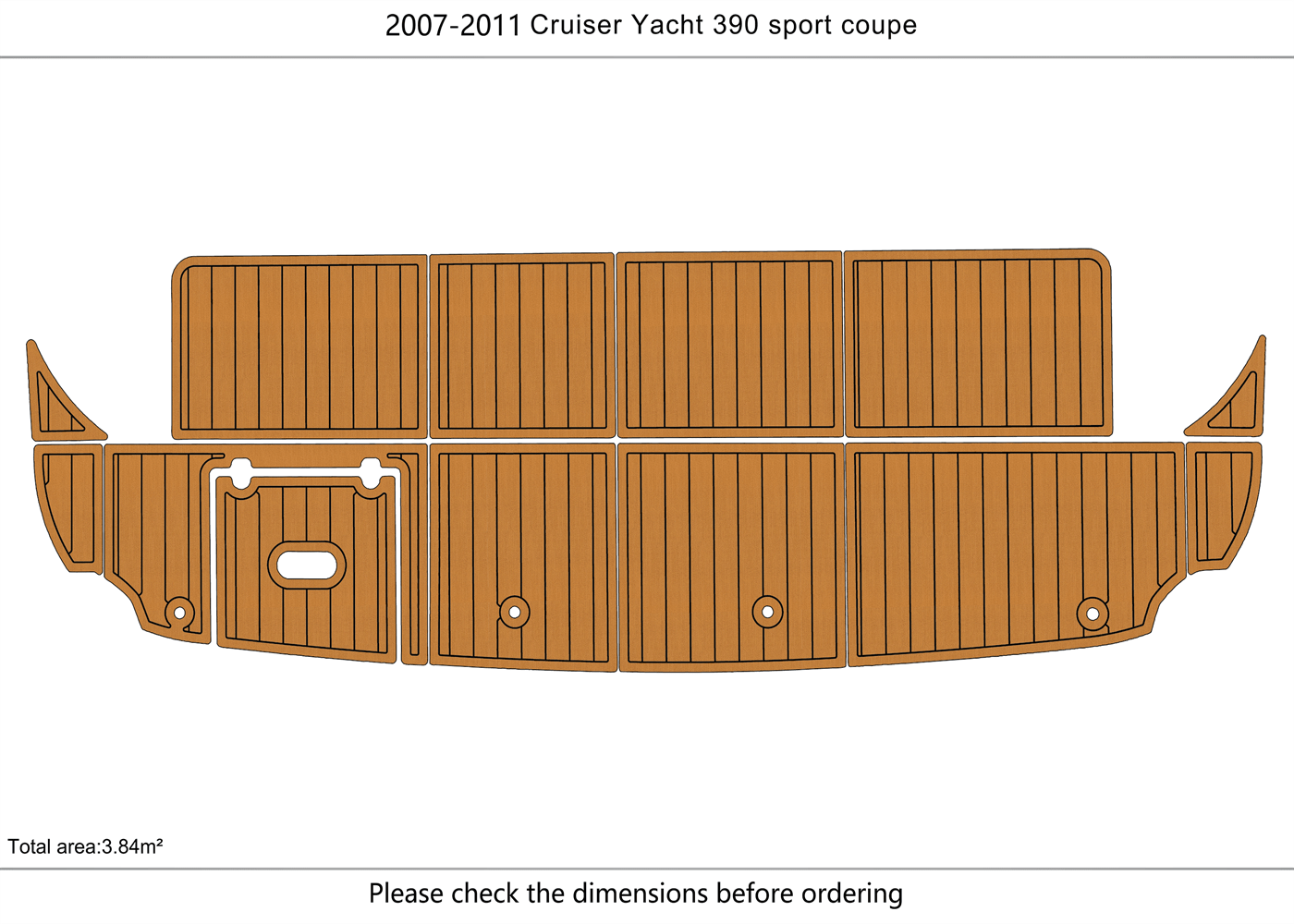 2007-2011 Cruisers Yachts 390 Sport Coupe