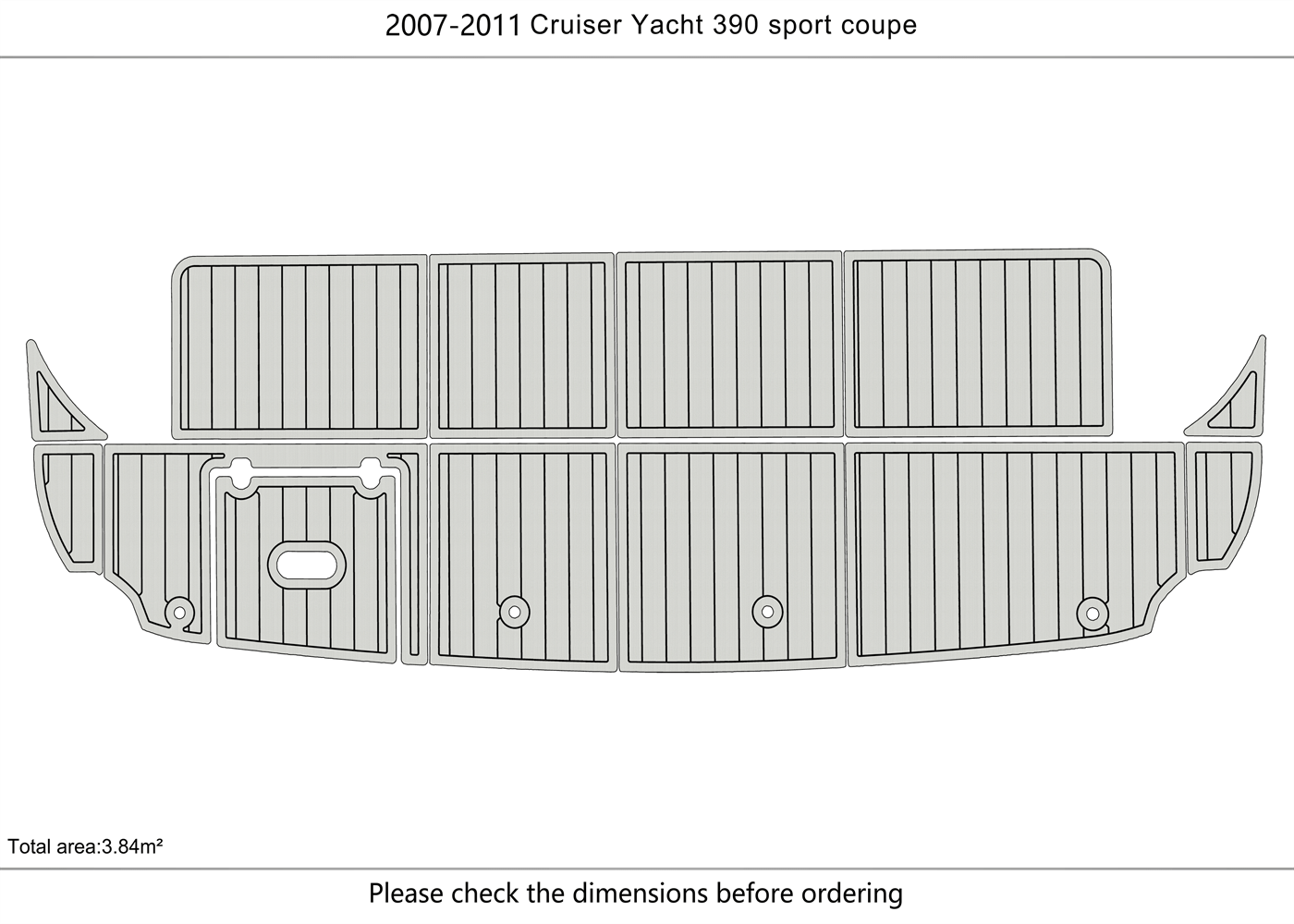2007-2011 Cruisers Yachts 390 Sport Coupe