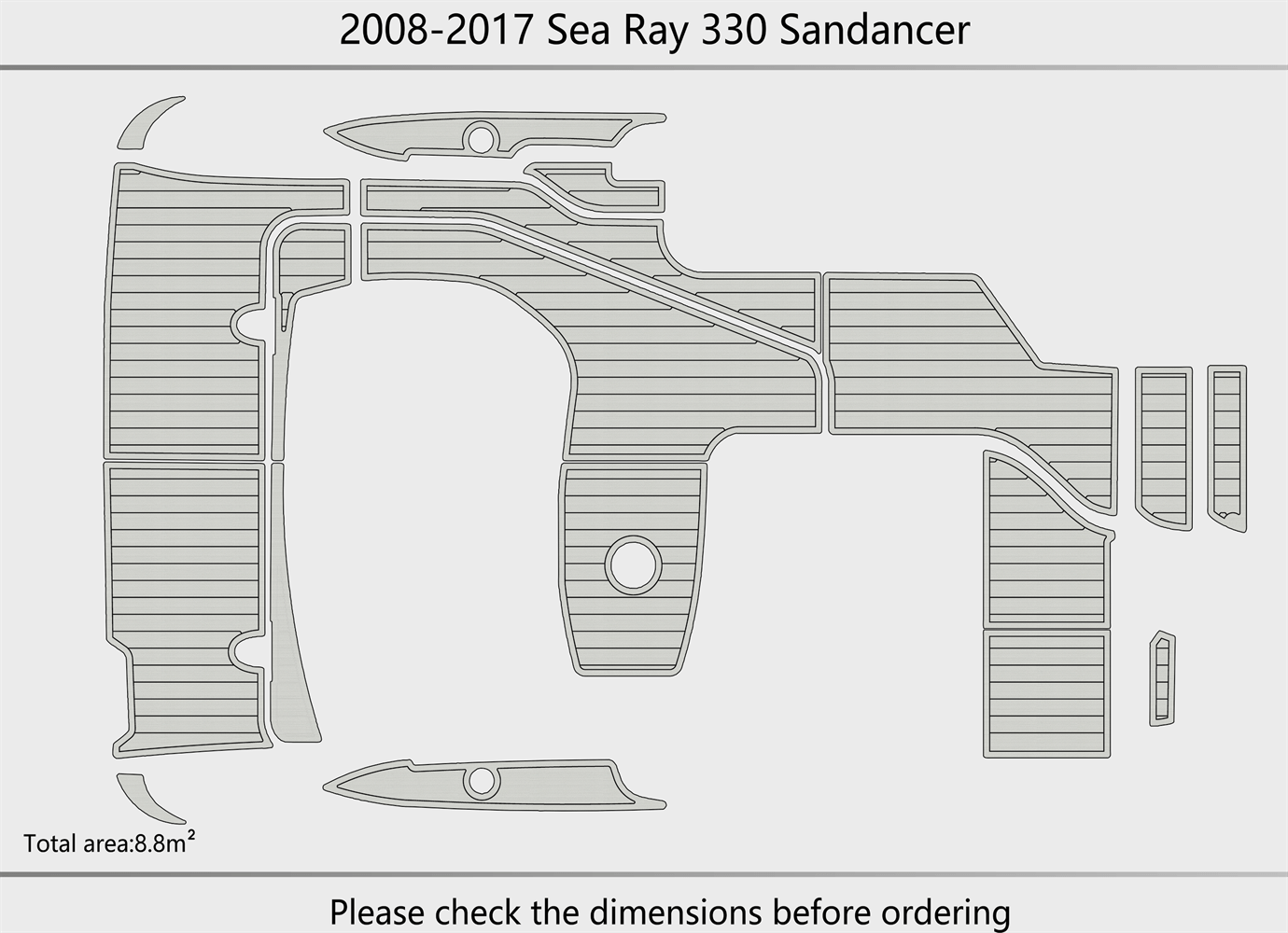 2008 Sea Ray 330 Sundancer